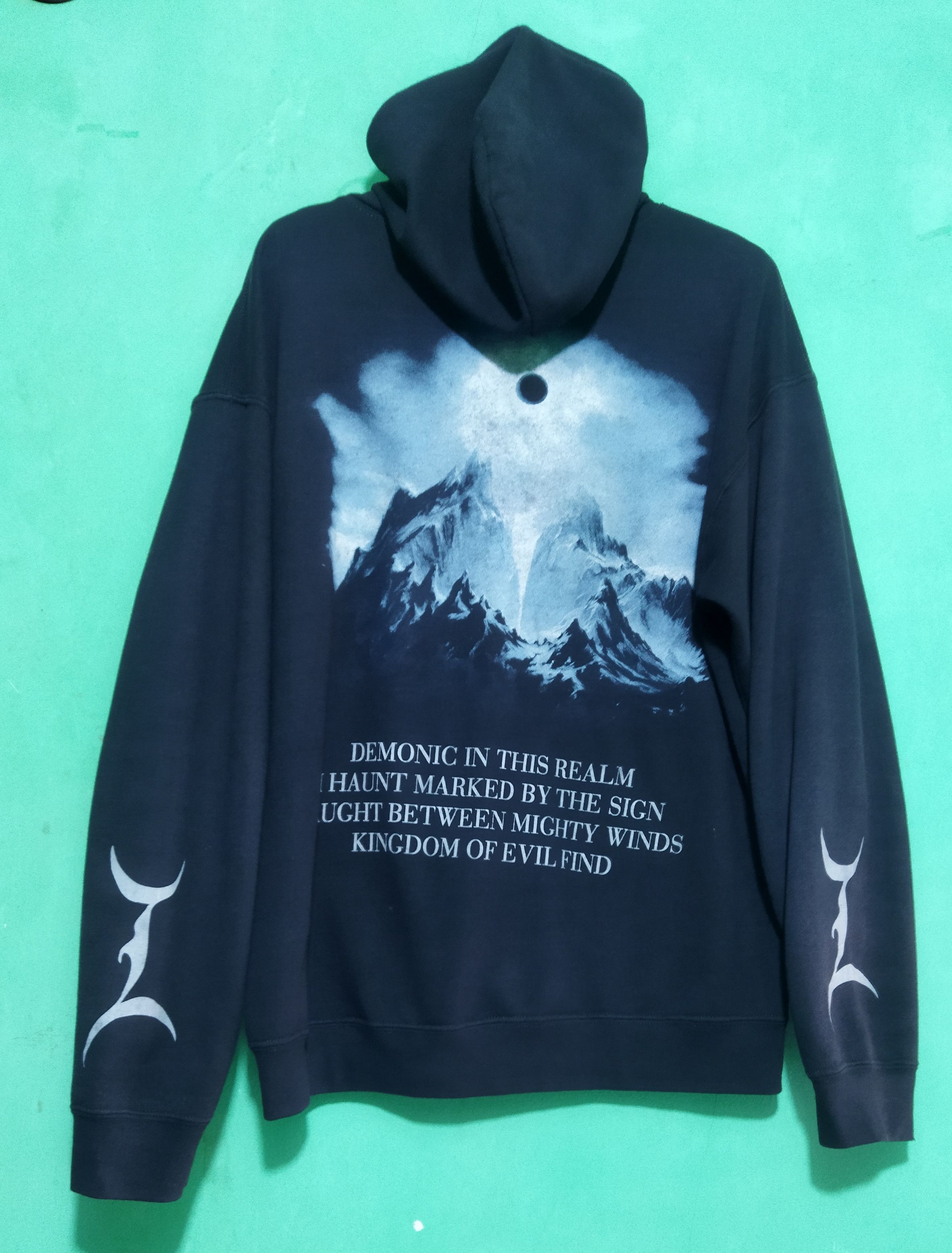 Band Tees IMMORTAL All Shall Fall ( ziphoodie) Size US M / EU 48-50 / 2 - 2 Thumbnail