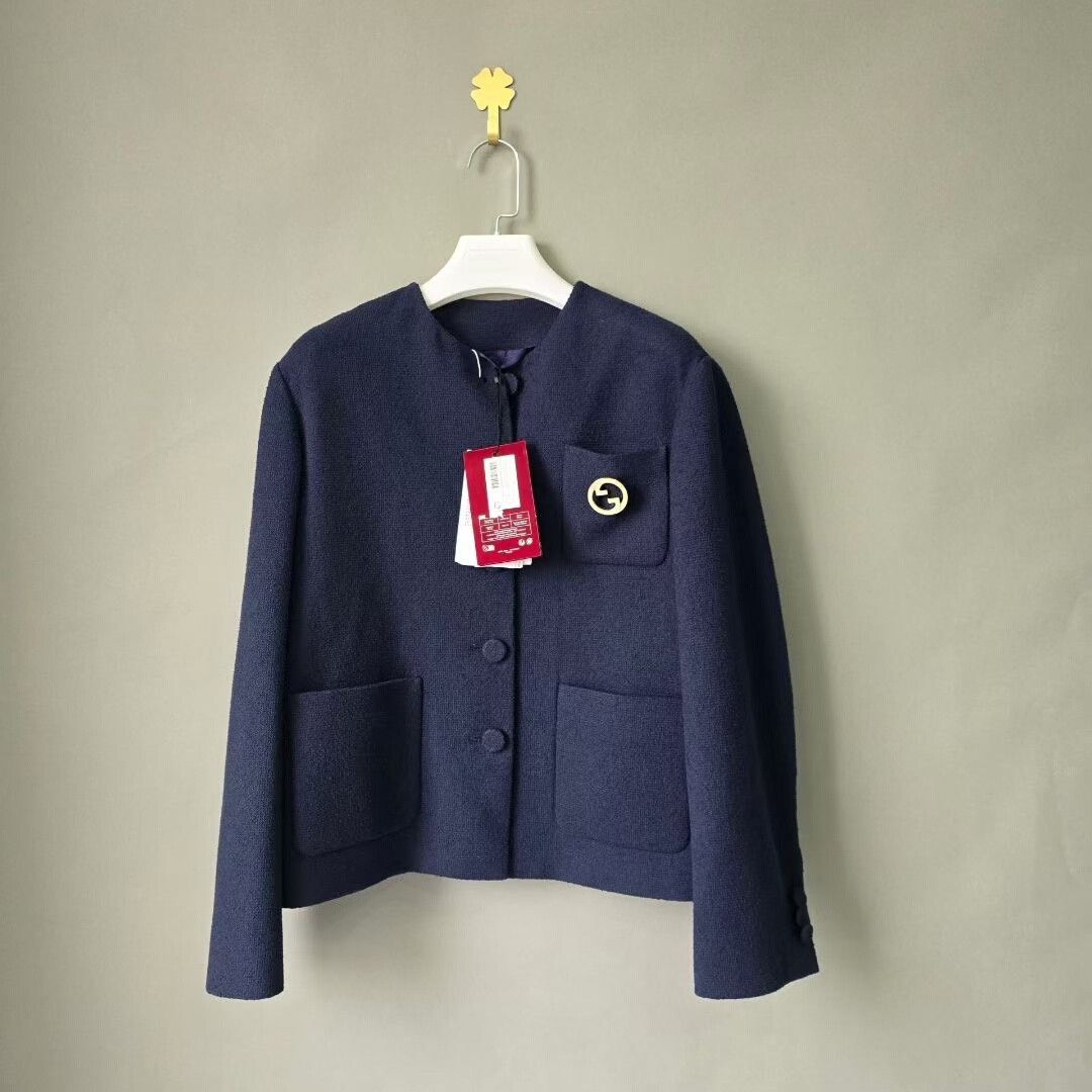 Gucci Gucci Lido Series Deep Blue Jacket Size M / US 6-8 / IT 42-44 - 1 Thumbnail