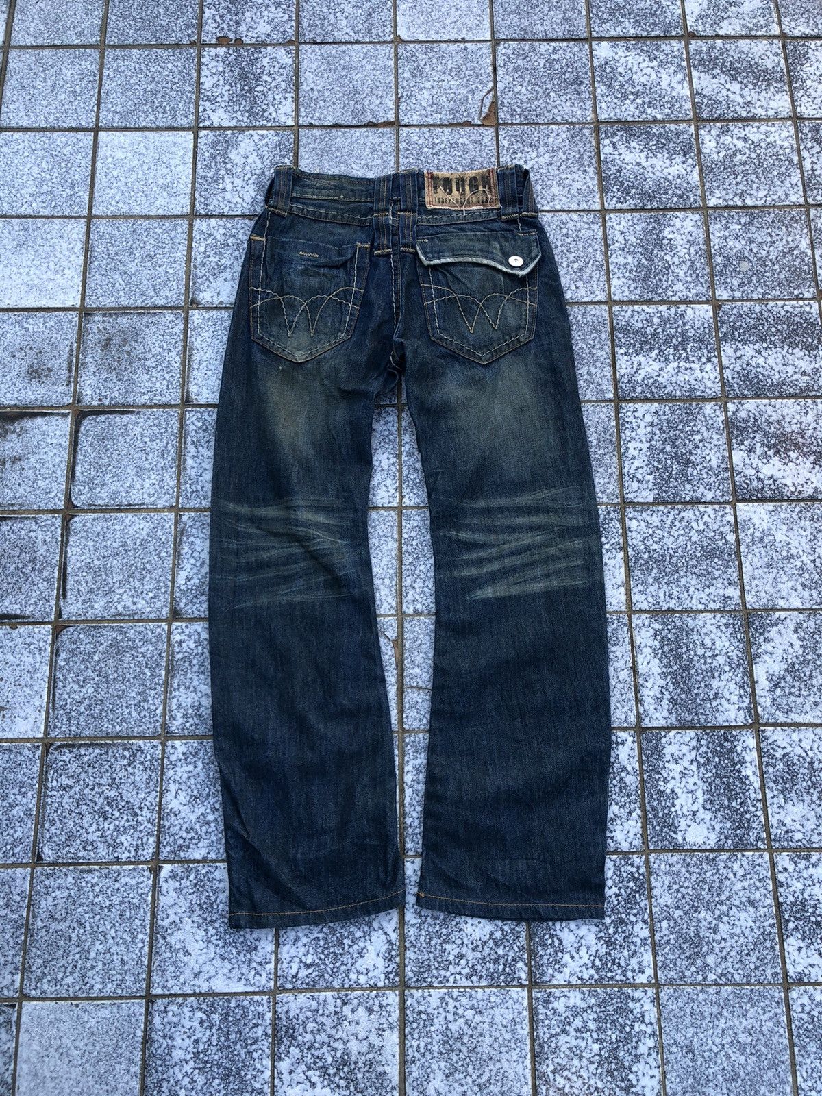 Hysteric Glamour VINTAGE HYSTERIC GLAMOUR STYLE DISTRESSED JEANS 90S Size US 29 - 1 Thumbnail