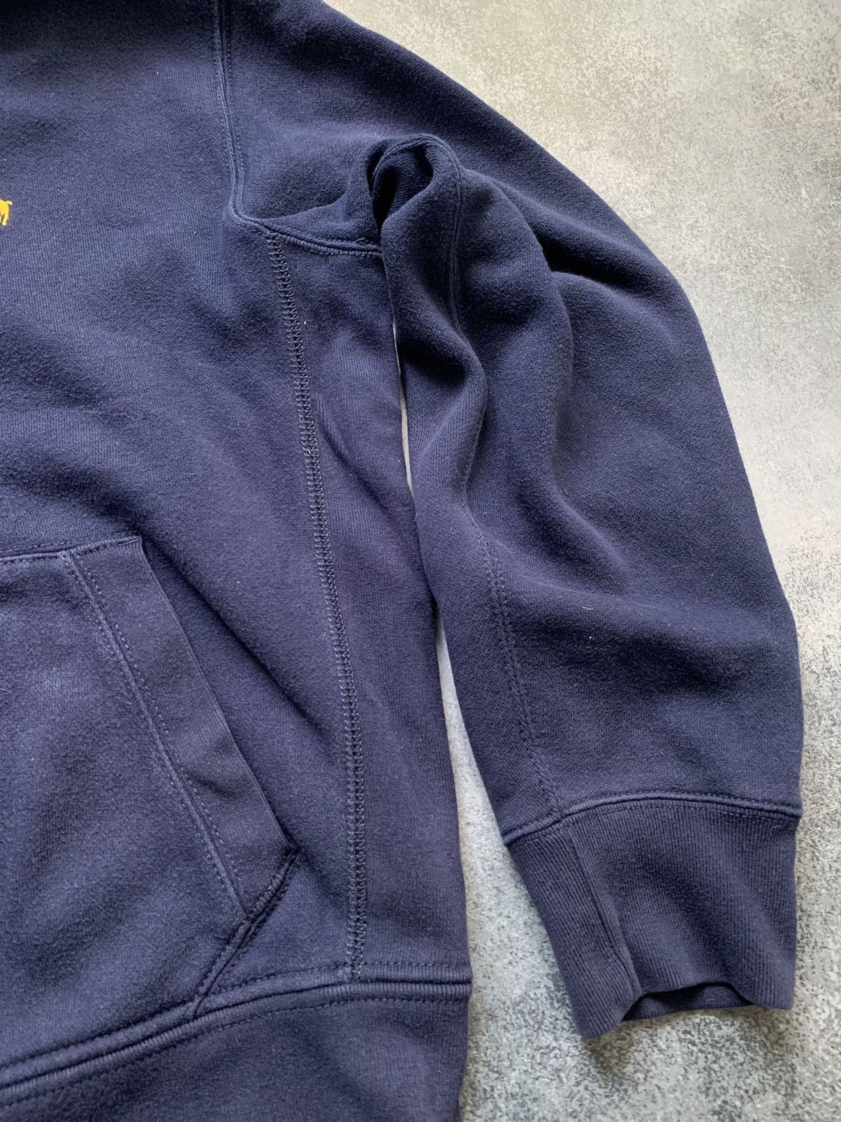 Polo Ralph Lauren × Vintage Polo Ralph Lauren Navy Logo Essential Hoodie Size US M / EU 48-50 / 2 - 5 Thumbnail