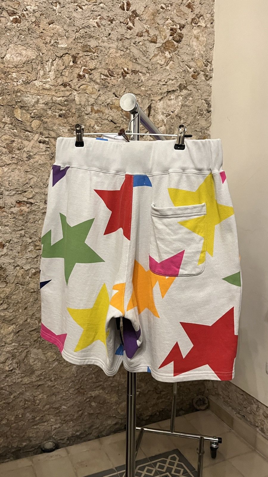 Bape Sta Pattern Wide Fit Sweat Shorts Size US 32 / EU 48 - 4 Thumbnail