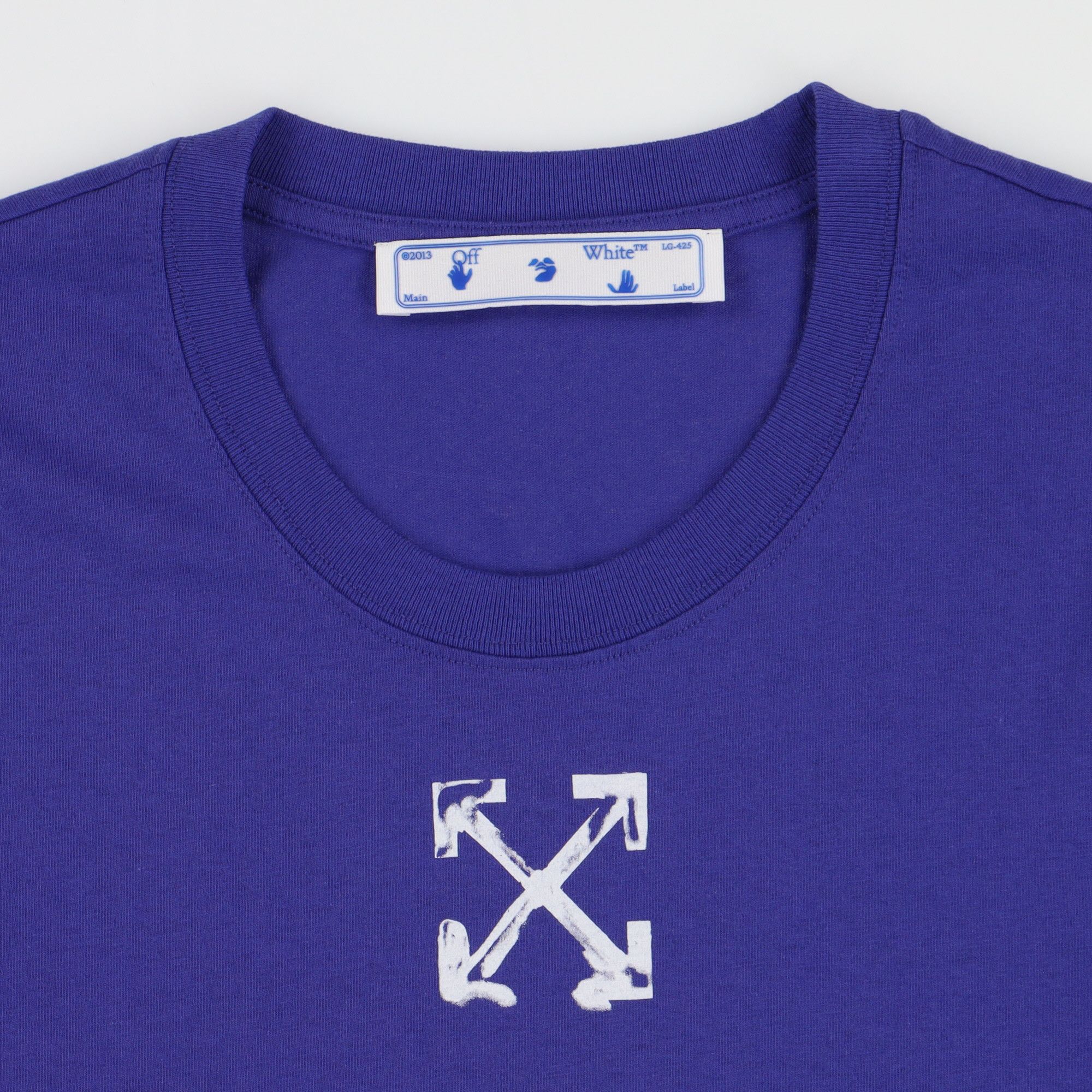 Off-White Blue Spray Arrows Woman T-Shirt Size US M / EU 48-50 / 2 - 5 Thumbnail