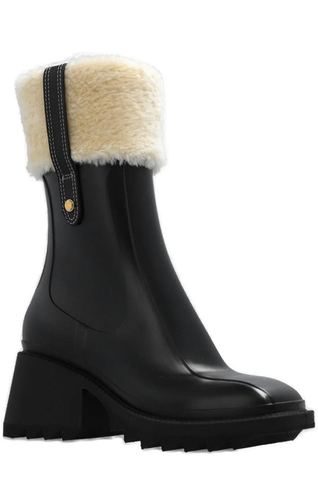 Chloe o1loc1c1024 Ankle Boots in Black/Beige Size US 9 / IT 39 - 3 Thumbnail