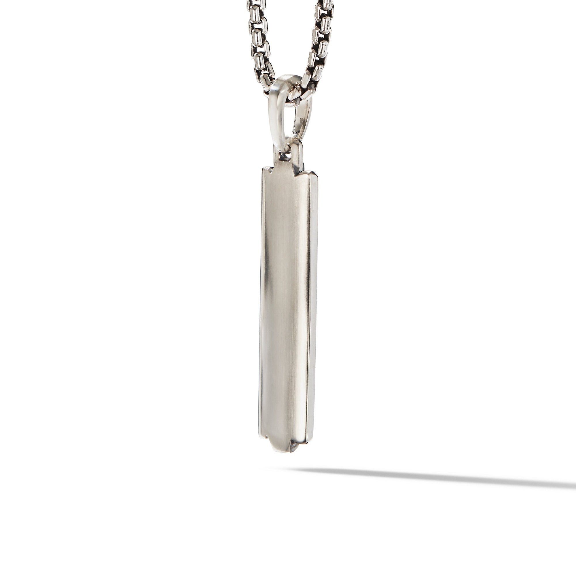 David Yurman o1w1db10526 D25358M /Size 6/Deco Ingot Tag in Silver Size ONE SIZE - 2 Thumbnail