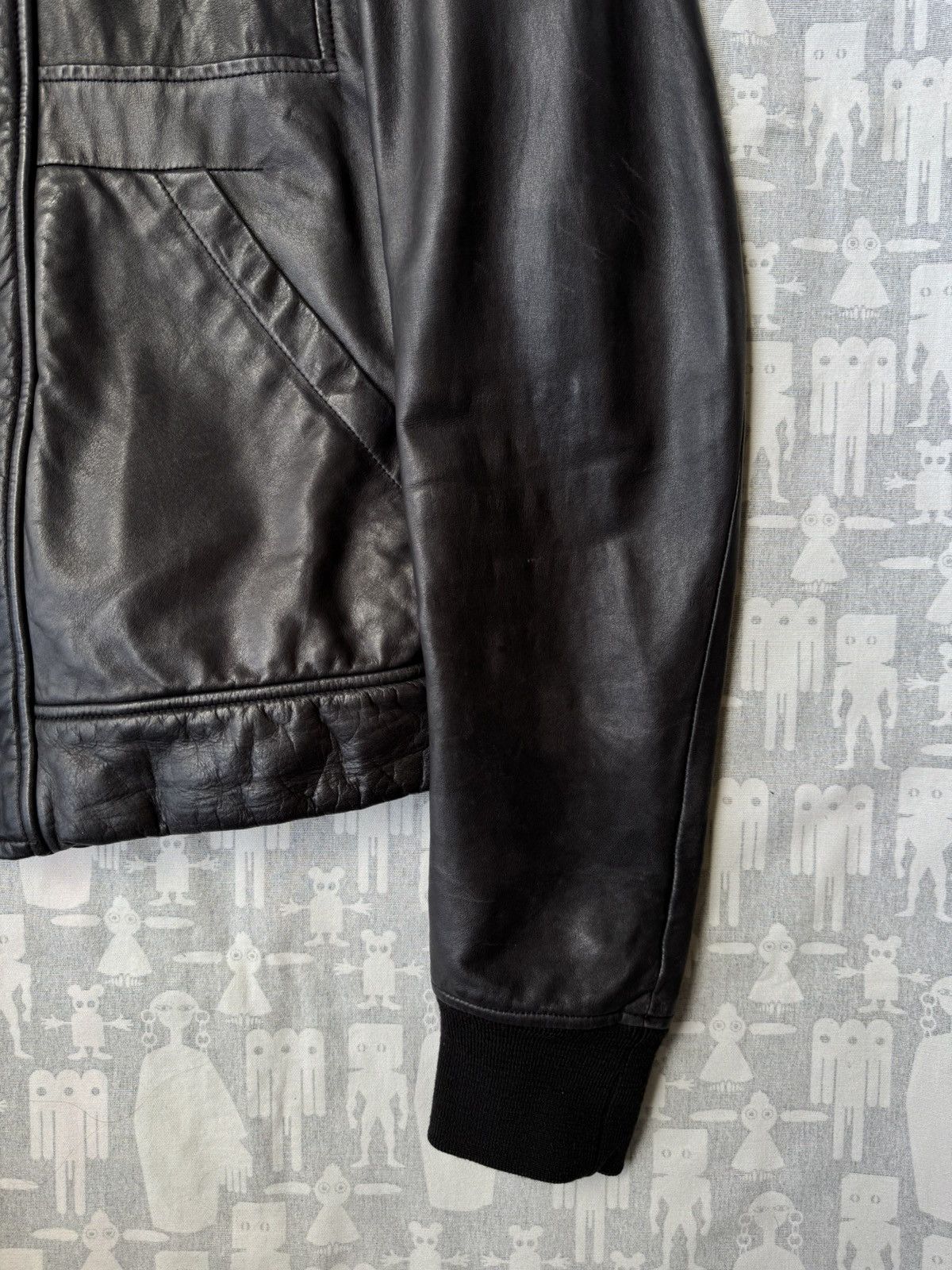 Rick Owens Rick Owens AW08 Stag Calf Leather Jacket Size US M / EU 48-50 / 2 - 4 Thumbnail