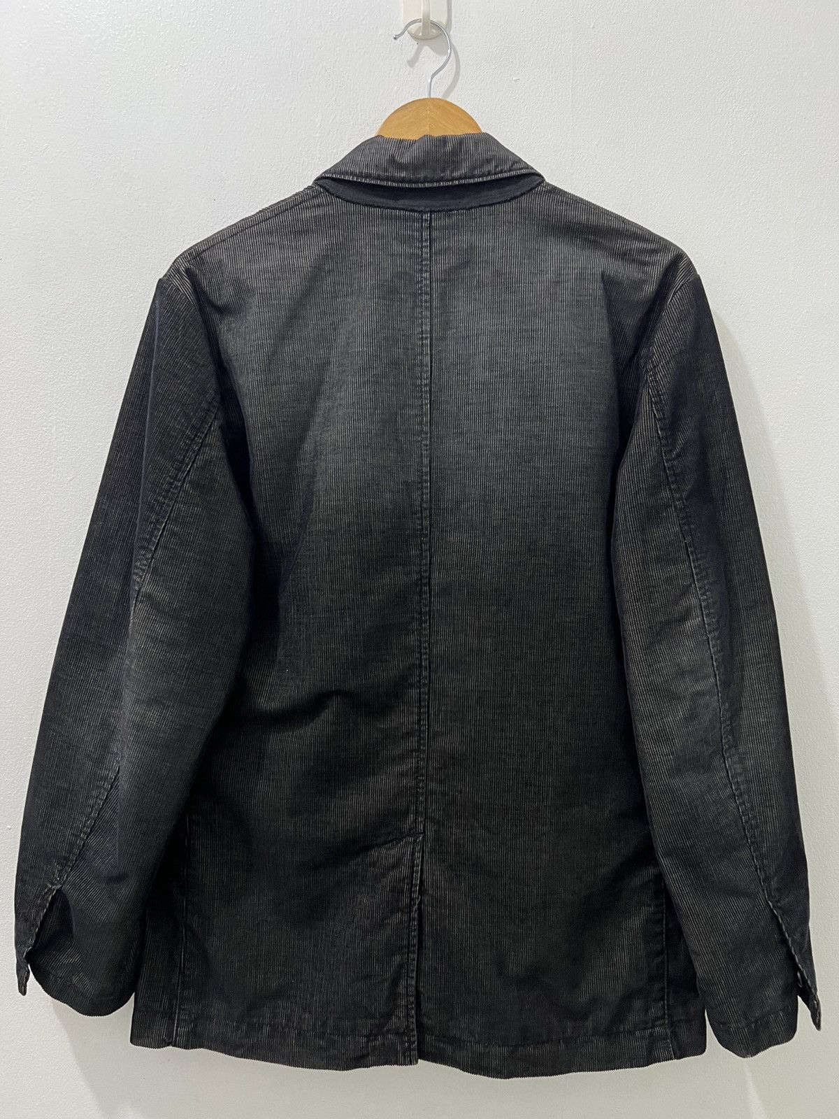 Stone Island 2002 Stone Island Pique Coverall Corduroy Shadow Jacket Size US L / EU 52-54 / 3 - 4 Thumbnail