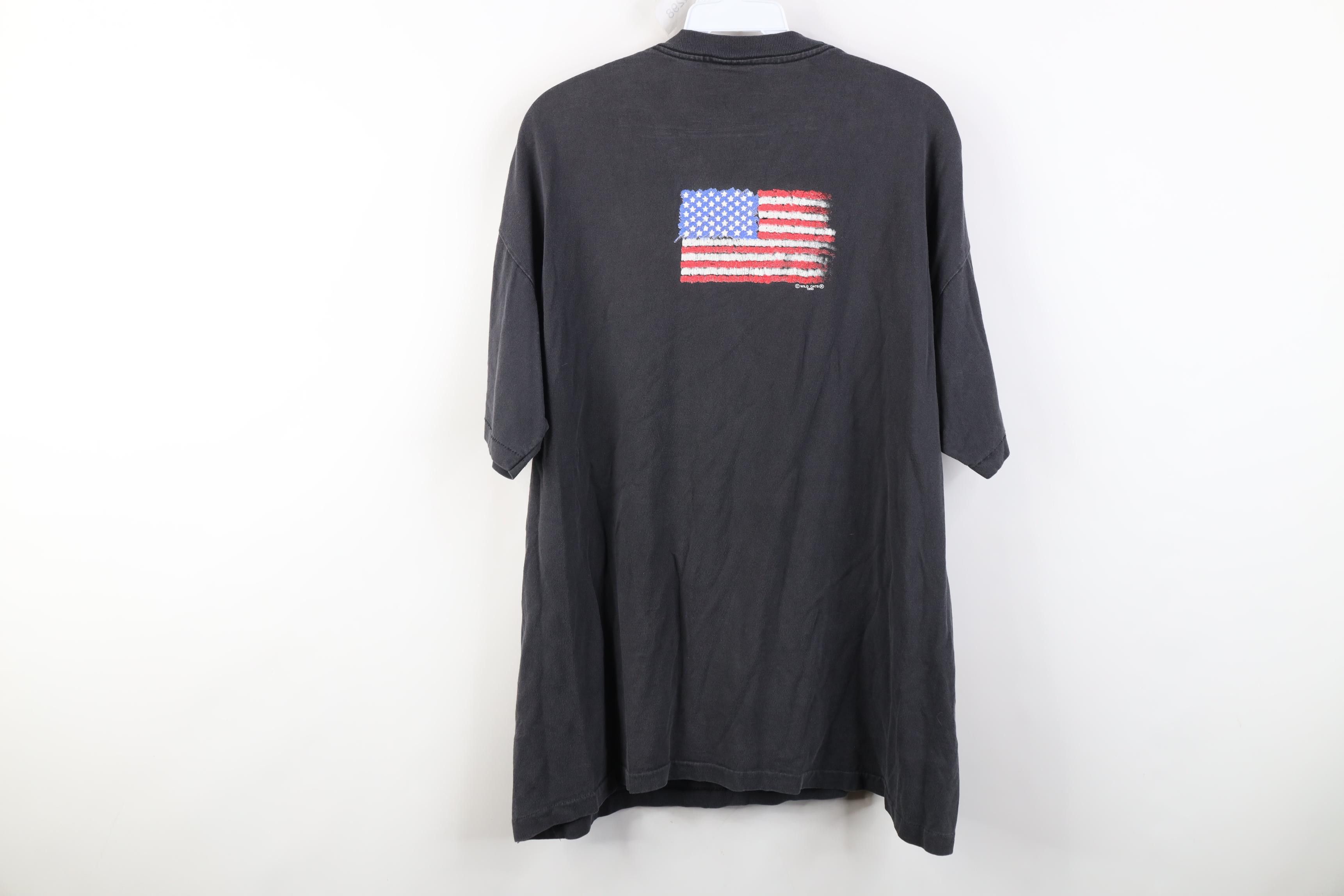 Vintage Vintage 90s Streetwear Short Sleeve T-Shirt Black USA Size US XL / EU 56 / 4 - 12 Thumbnail