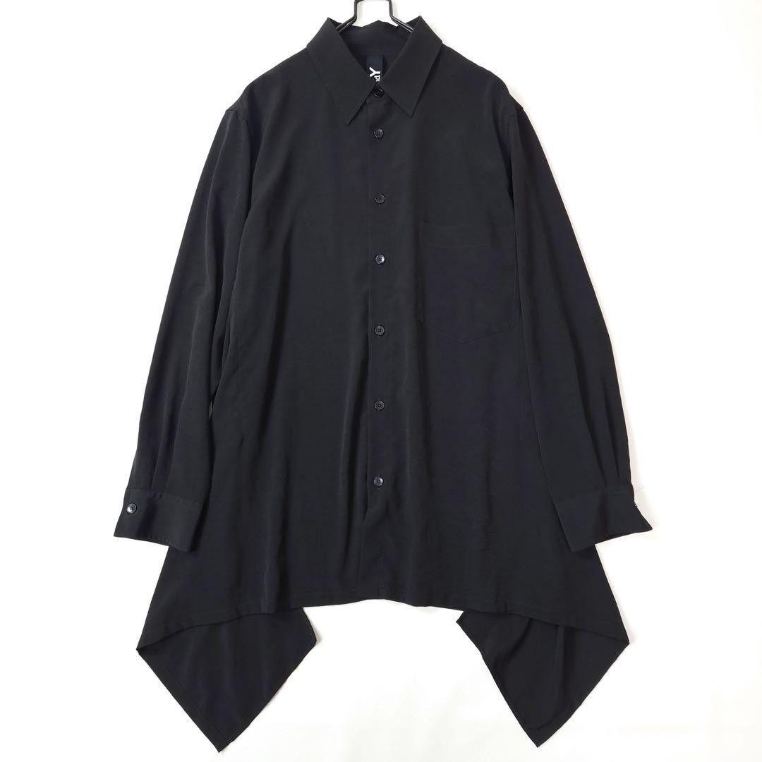 Yohji Yamamoto Ground Y Yohji Yamamoto Deformed Long Sleeve Shirt Size US S / EU 44-46 / 1 - 1 Thumbnail
