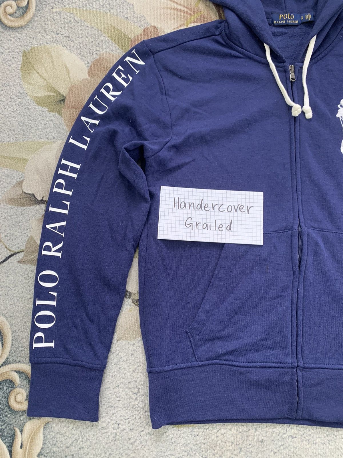 Polo Ralph Lauren Polo Ralph Lauren Zip Up Sweater Like Hoodie Jacket Size US S / EU 44-46 / 1 - 3 Thumbnail