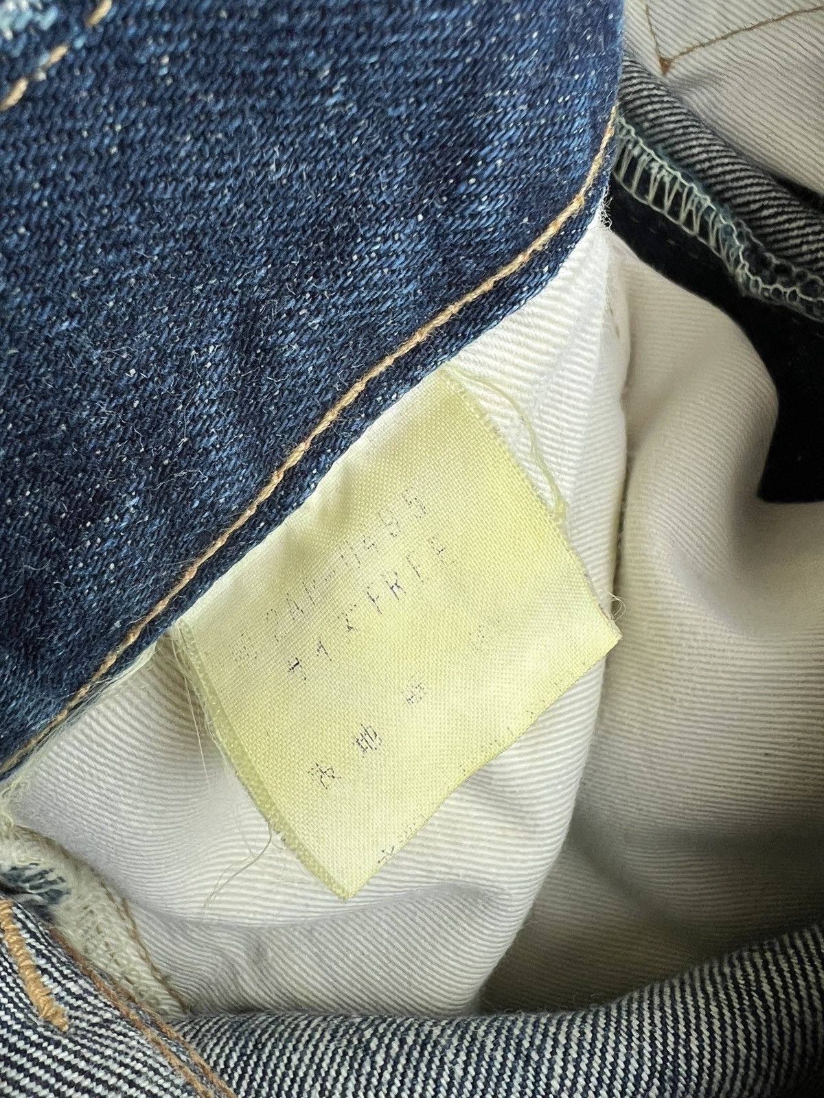 Hysteric Glamour Vintage 90s Hysteric Glamour Fade Denim Selvedge Jeans Kinky Size US 29 - 22 Thumbnail