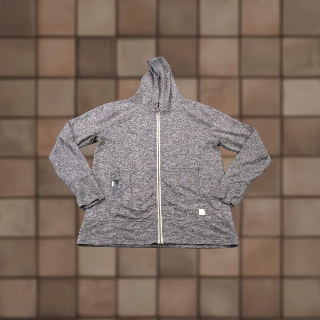 Vuori Vuori Jacket Women M Gray Performance Lightweight Outdoors Track Gym Run Jacket Size M / US 6-8 / IT 42-44 - 1 Thumbnail