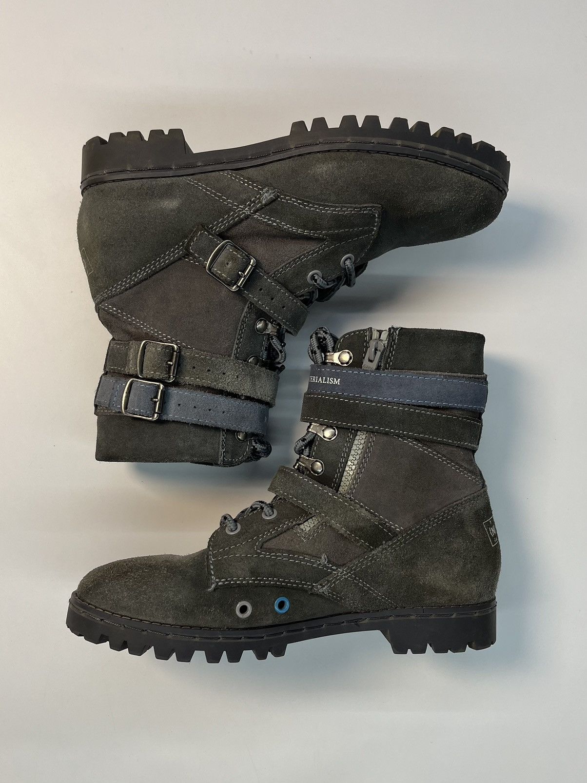 Number (N)ine Number (N)ine SS06 Jungle rare combat boots | Grailed
