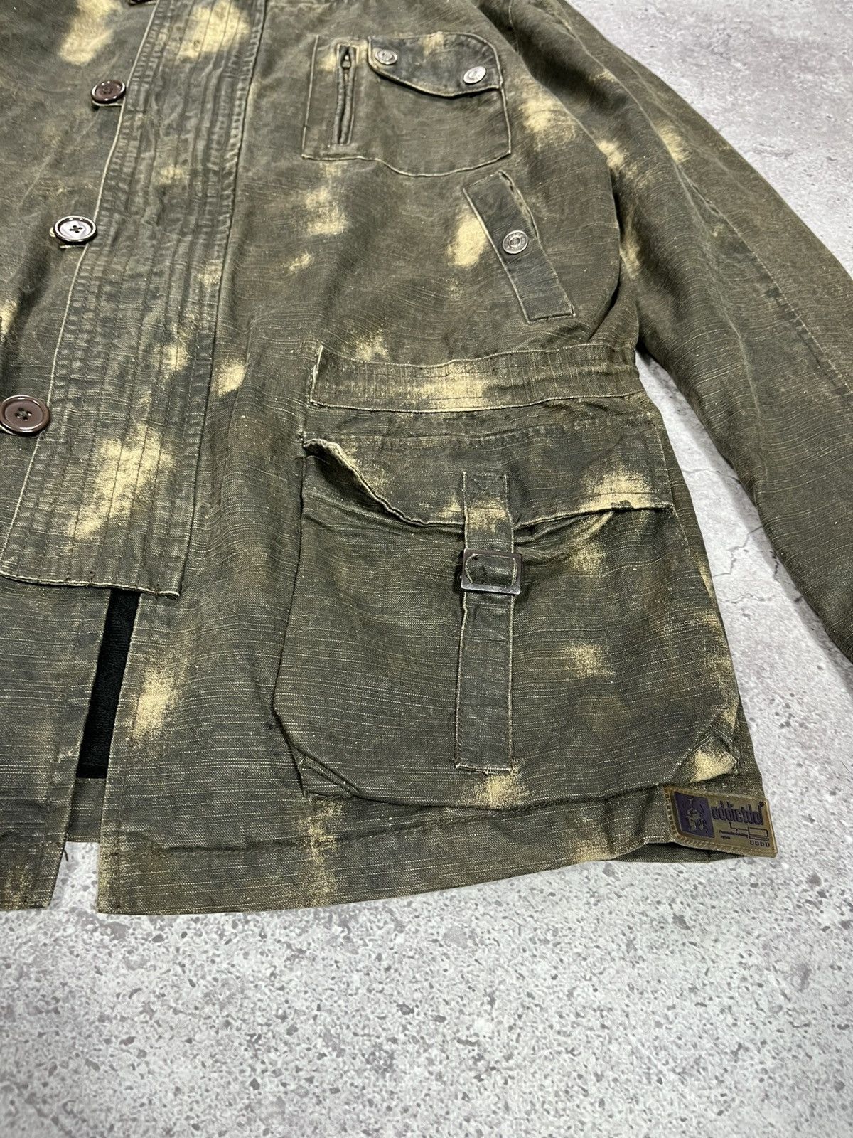 Japanese Brand Addictdol Camo Rick Owens style military jacket Size US M / EU 48-50 / 2 - 7 Thumbnail