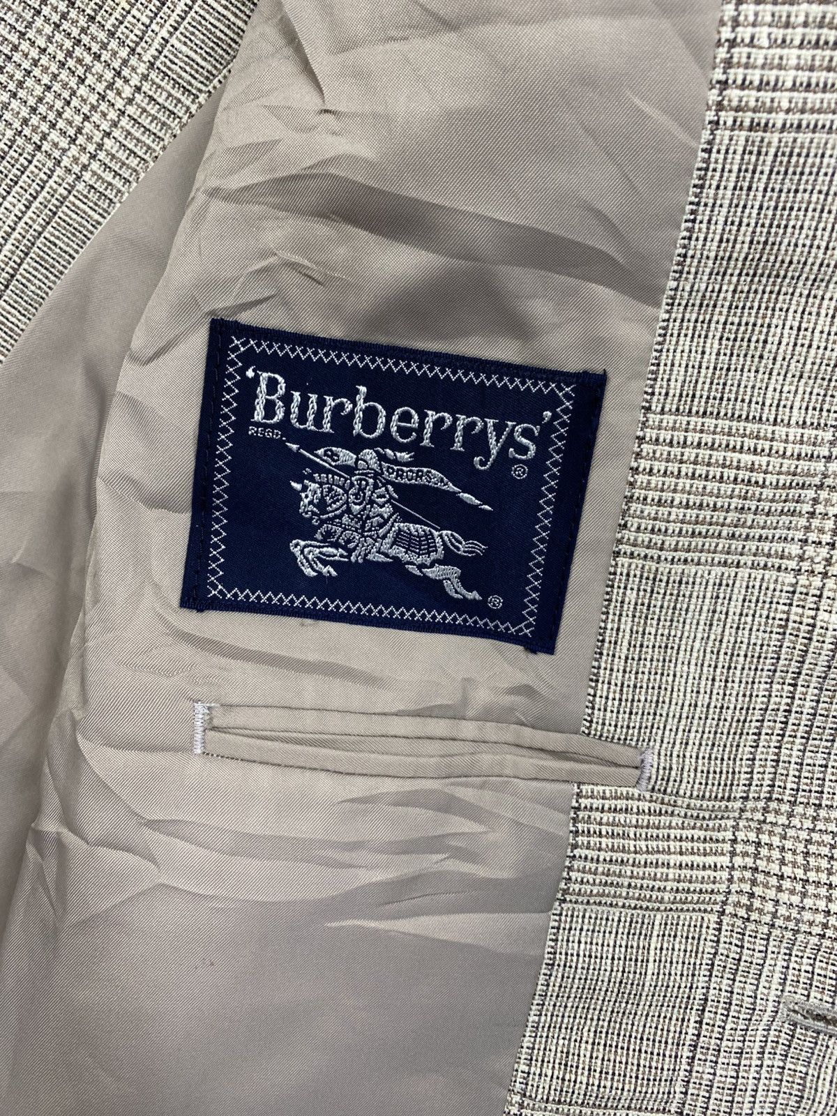Burberry Vintage Burberry’s Rare Double Button Wool Blazer Size US M / EU 48-50 / 2 - 11 Thumbnail