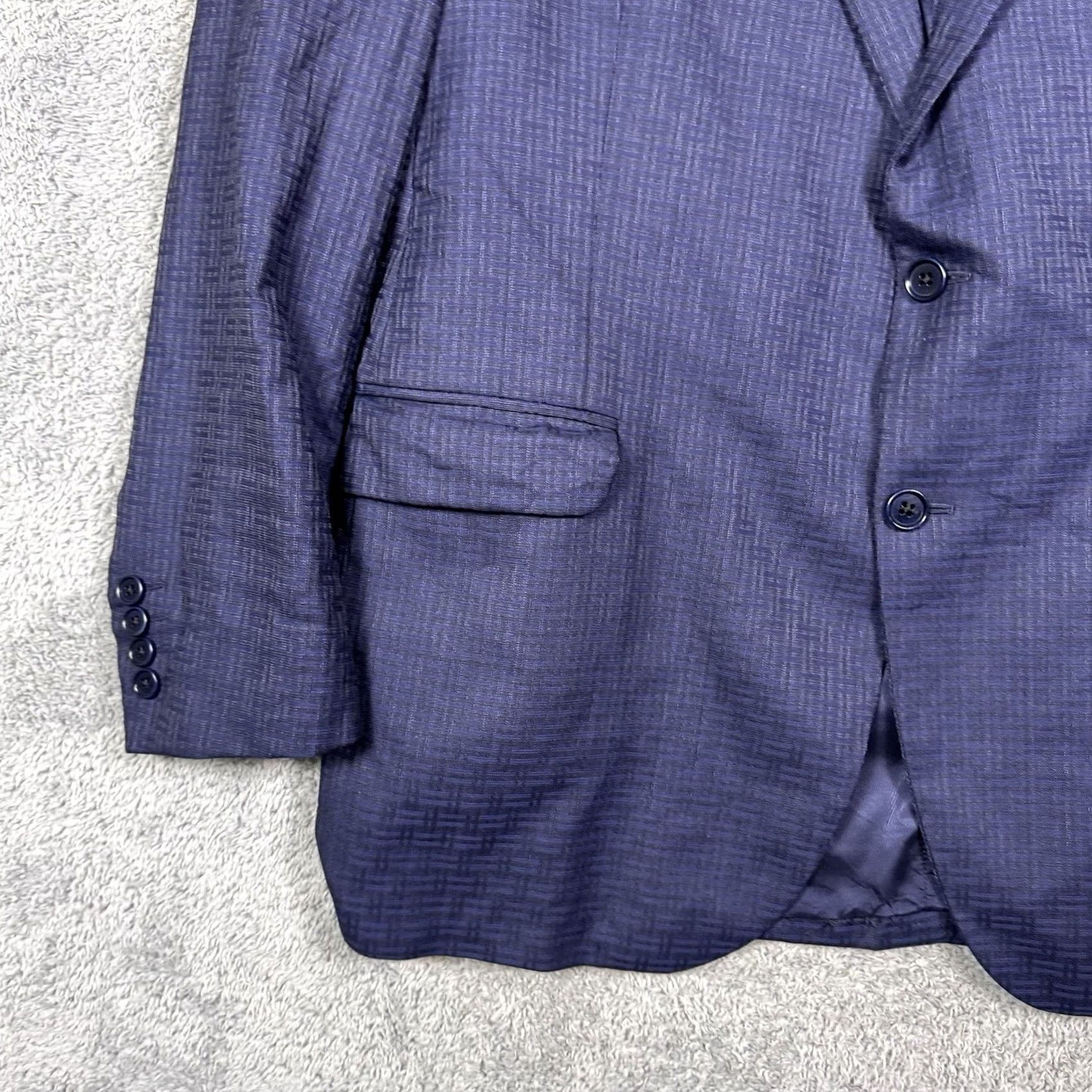 Tallia Coppley Sport Coat Mens 42R Fratelli Tallia Di Delfino Napoli Wool Blazer Suit - Business Formal - Italy Size 42R - 6 Thumbnail