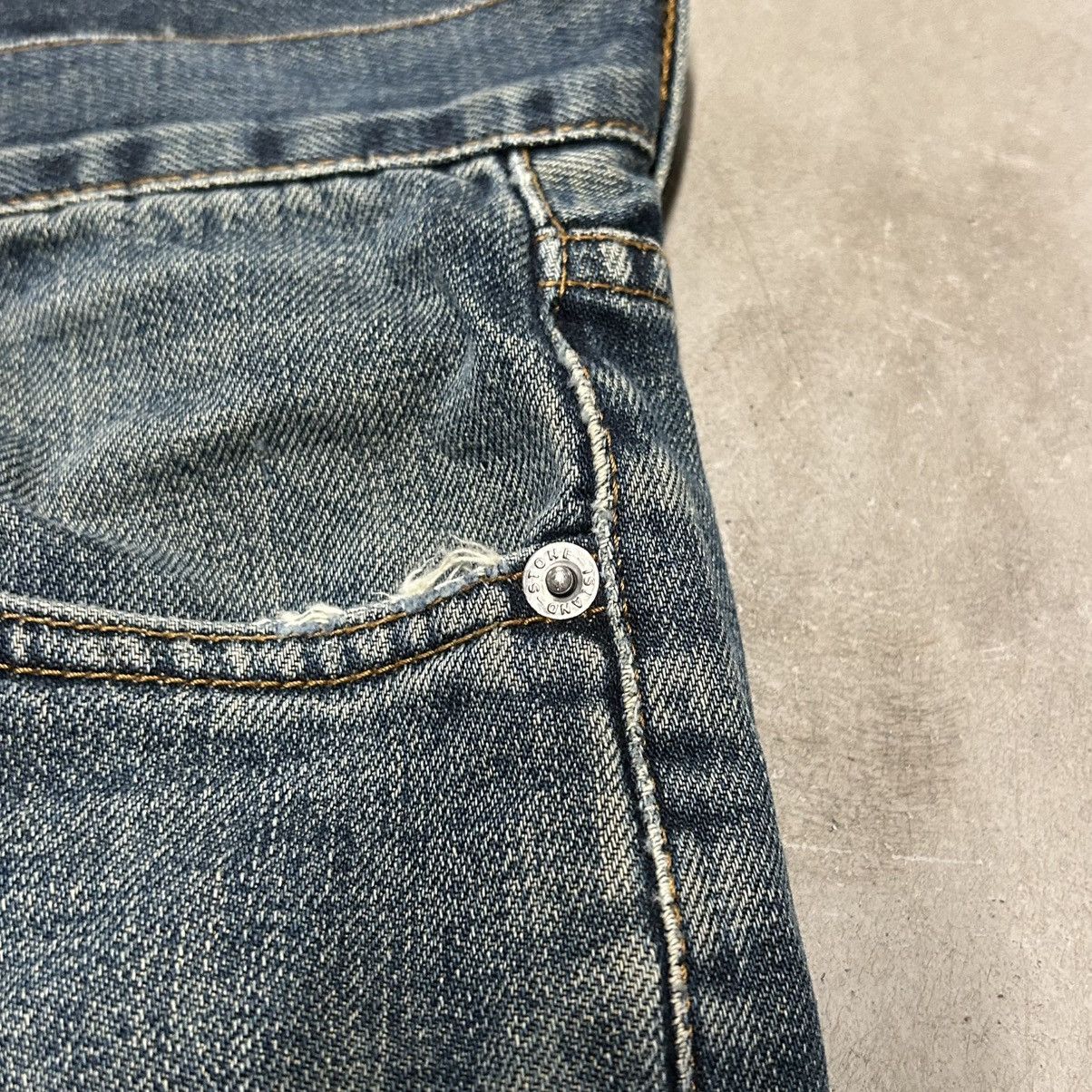 Stone Island Stone Island Denims Vintage Straight Fit Jeans Denim Pants Size US 33 - 10 Thumbnail