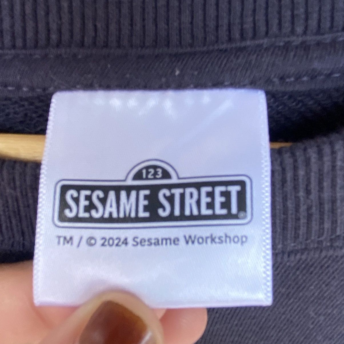 Other Vintage Sesame Street Big Printed Sweatshirt Crewneck Blue Size US L / EU 52-54 / 3 - 7 Thumbnail