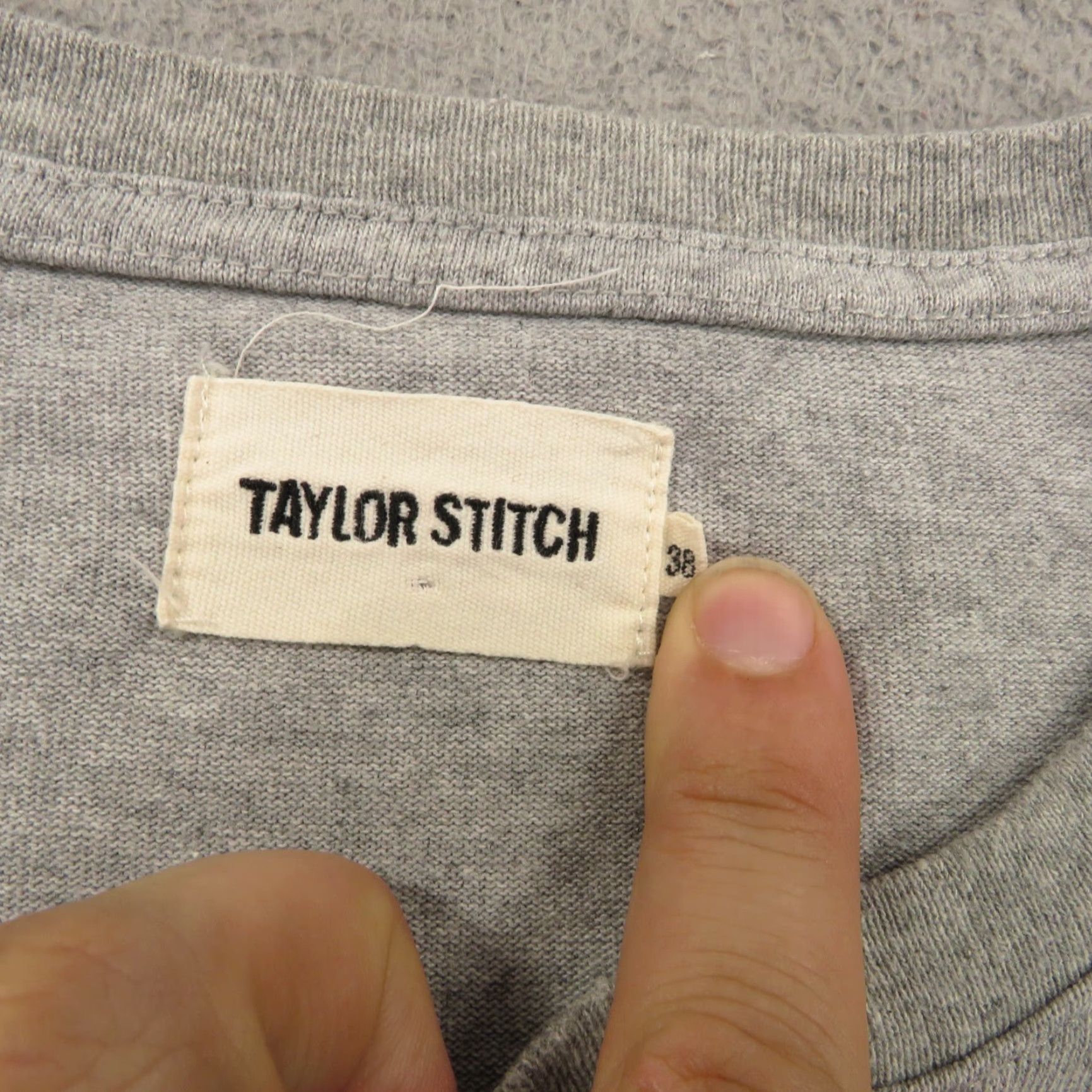 Taylor Stitch Taylor Stitch Shirt 38 Mens Heather Grey Short Sleeve Henley 3 Button Huckberry Size US M / EU 48-50 / 2 - 4 Thumbnail