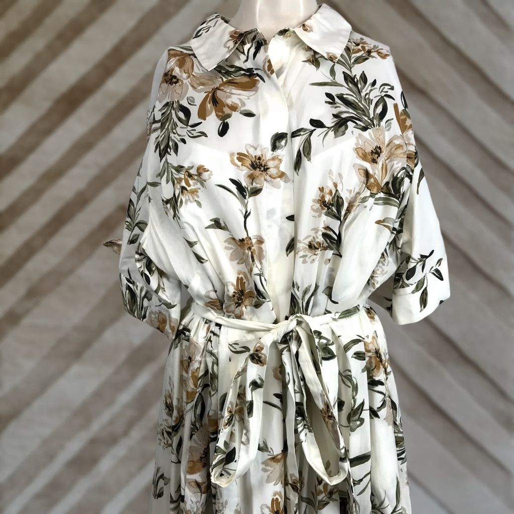 calvin klein maxi dress floral Calvin Klein Women's Floral-Print Cape-Back Chiffon Dress - Berry Multi