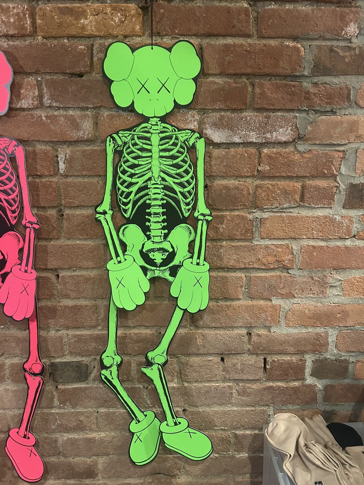 Kaws Kaws skeleton cutouts set | Grailed