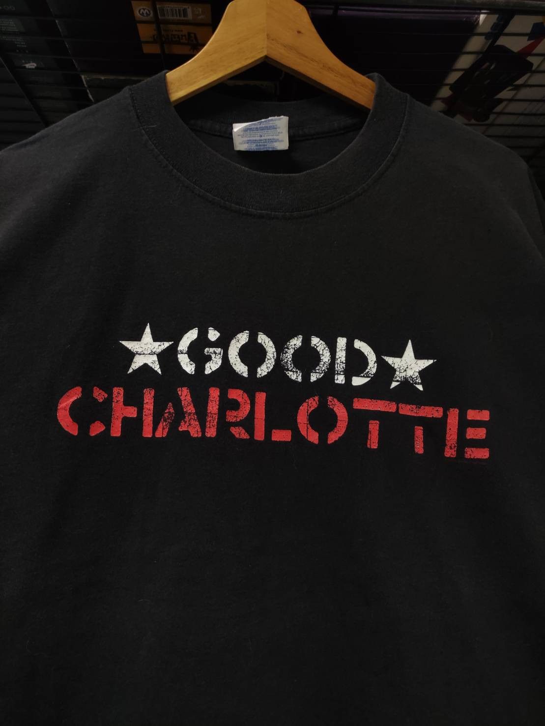 Band Tees × Vintage Vtg 00's Good Charlotte " Old School Tattoo " T-Shirt Size US L / EU 52-54 / 3 - 3 Thumbnail