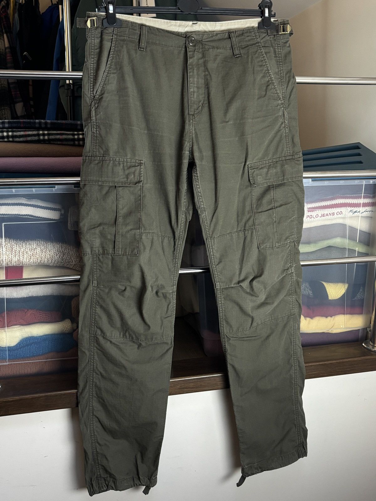 Carhartt Carhartt Aviation Pants Vintage Cargo Military Army Workwear Size US 32 / EU 48 - 5 Thumbnail