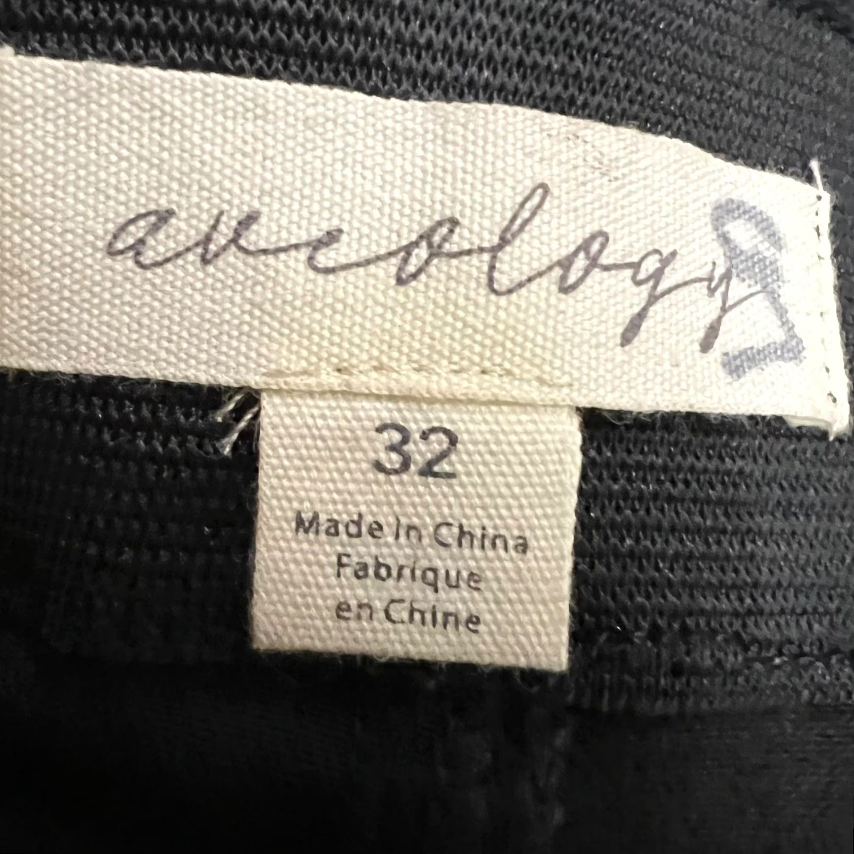 Vintage VINTAGE NO, Aveology Skinny Straight Jeans - Jeans - Adults - Size 32 - Black - Plus - 52x30 - Stretch - High Rise - Women Size 24" / US 00 / IT 34 - 6 Thumbnail