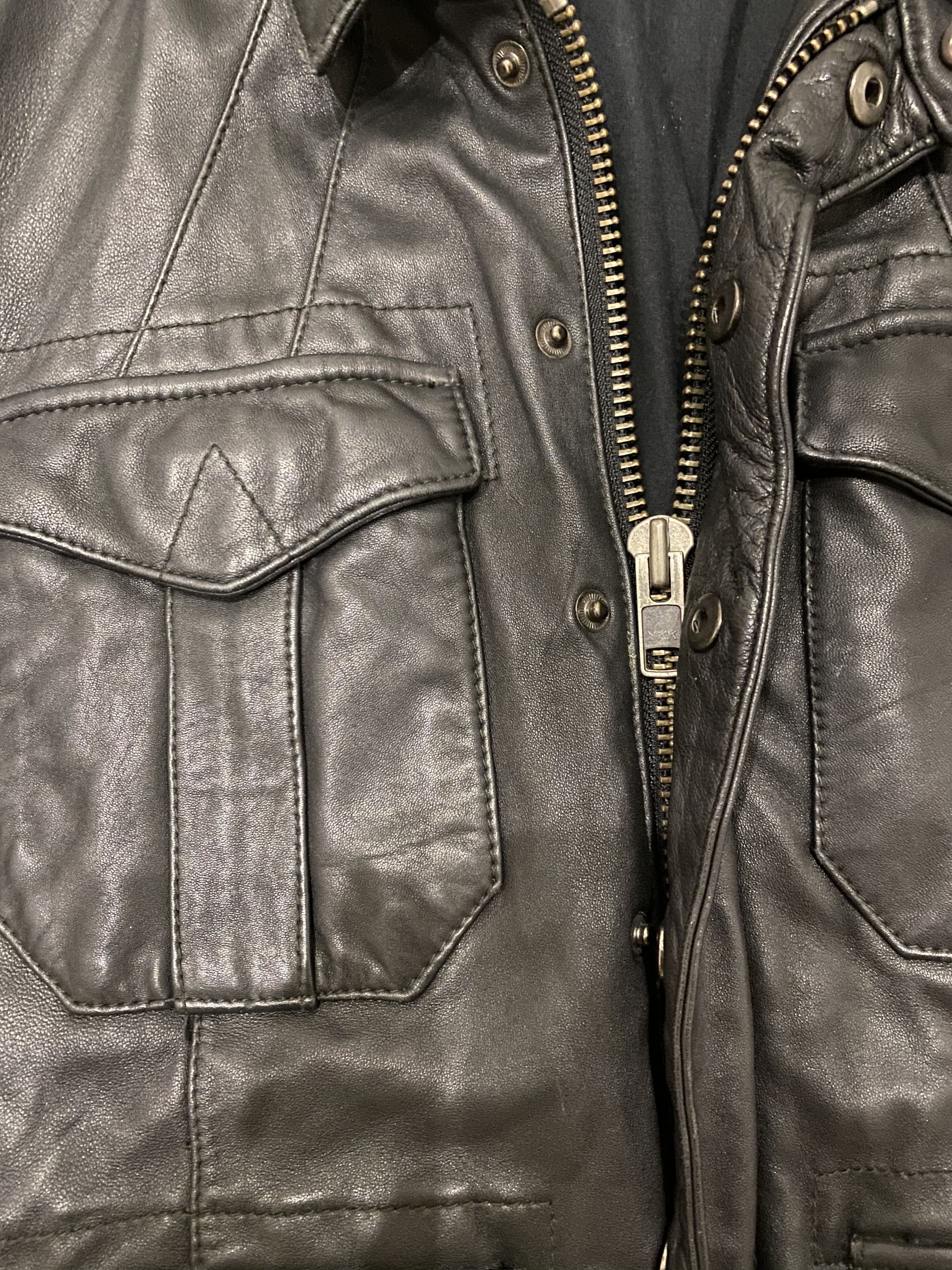 Allsaints Allsaints Biker Style Leather Jacket Size US S / EU 44-46 / 1 - 7 Thumbnail