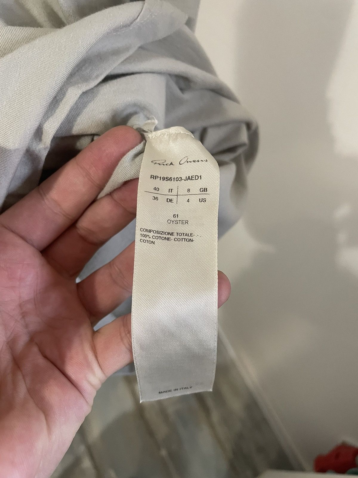 Rick Owens Rick Owens S/S19 Babel Tanktop Size S / US 4 / IT 40 - 4 Thumbnail