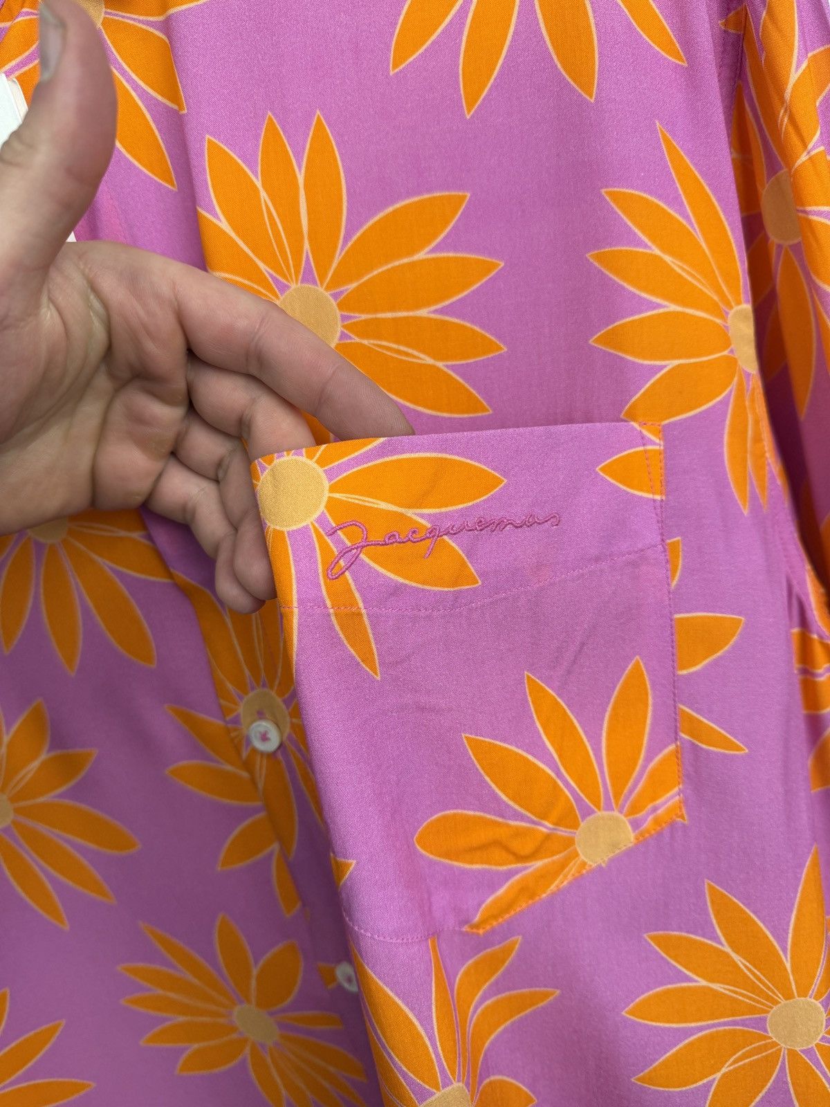 Jacquemus 🇫🇷 NEW ❗️Jacquemus “ Le Splash” Floral Print Shirt Size US M / EU 48-50 / 2 - 9 Thumbnail