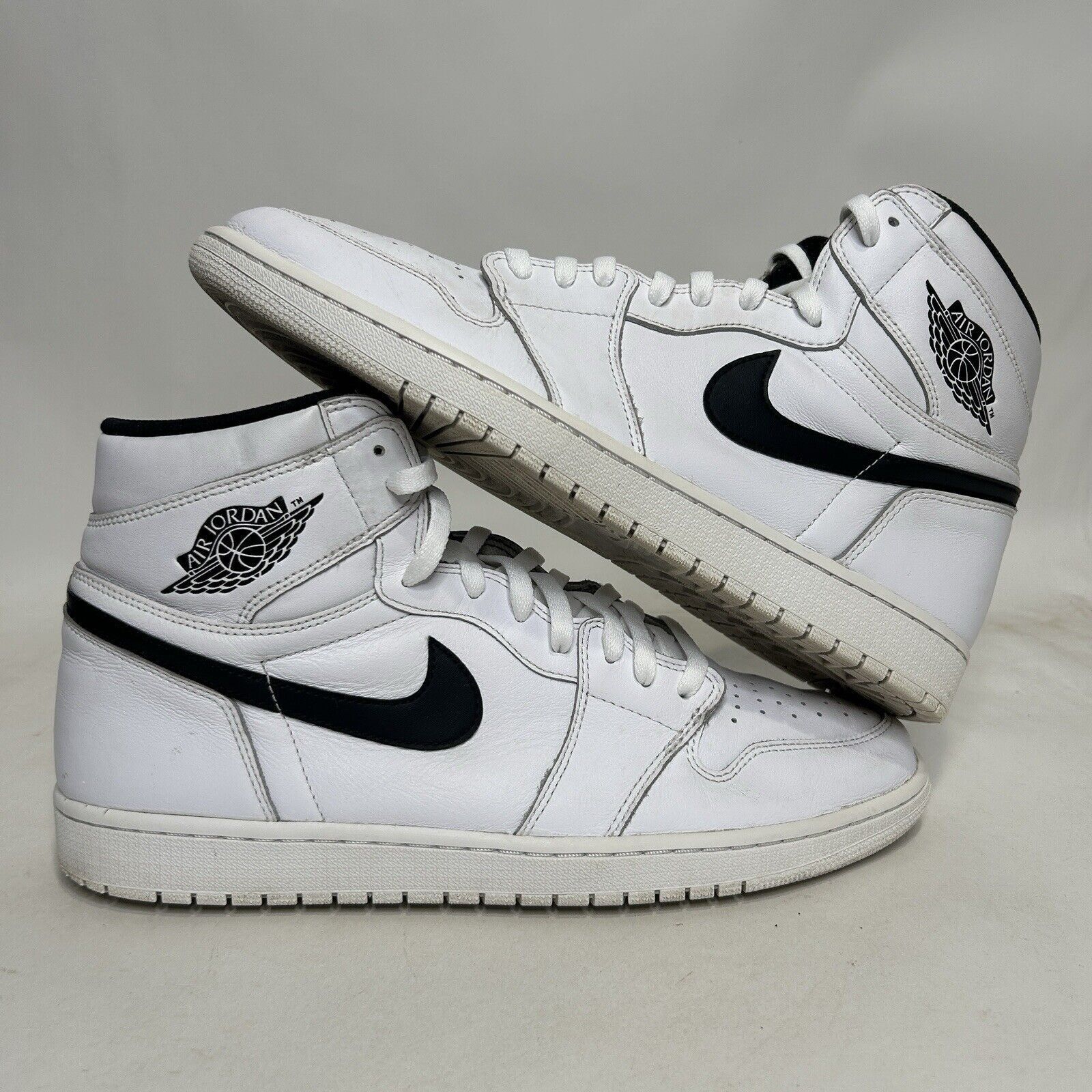 Jordan Brand Nike Shoes Air Jordan 1 High Retro OG Premium “Yin-Yang” Size US 14 / EU 47 - 1 Thumbnail