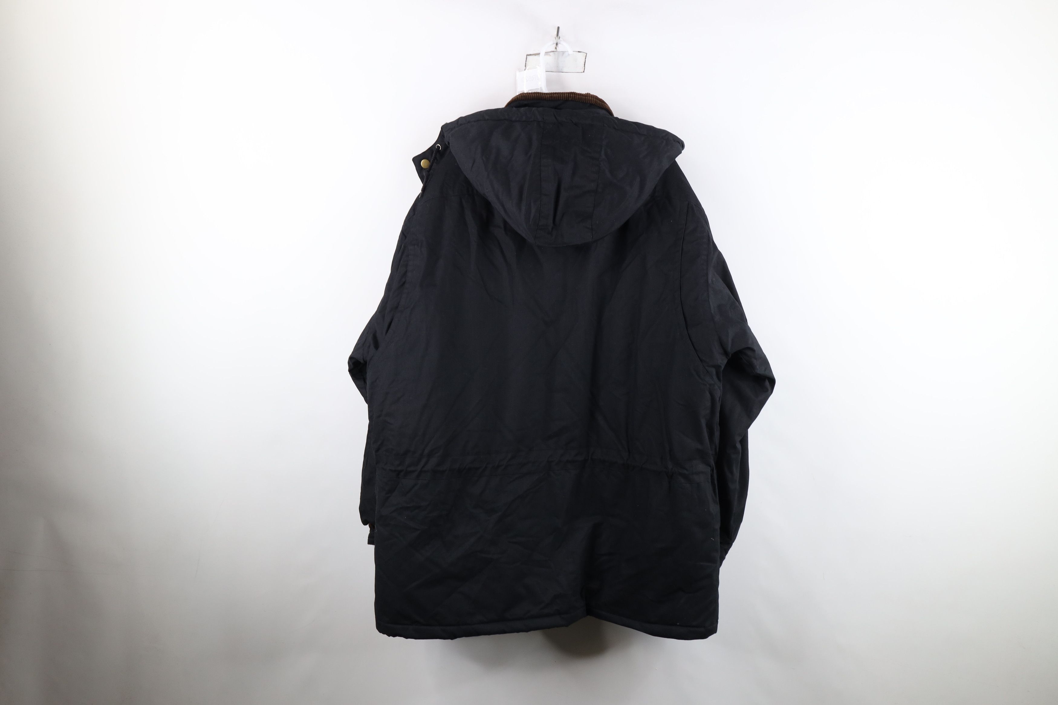 Vintage Vintage 90s Streetwear Heavyweight Hooded Puffer Jacket Size US XL / EU 56 / 4 - 13 Thumbnail
