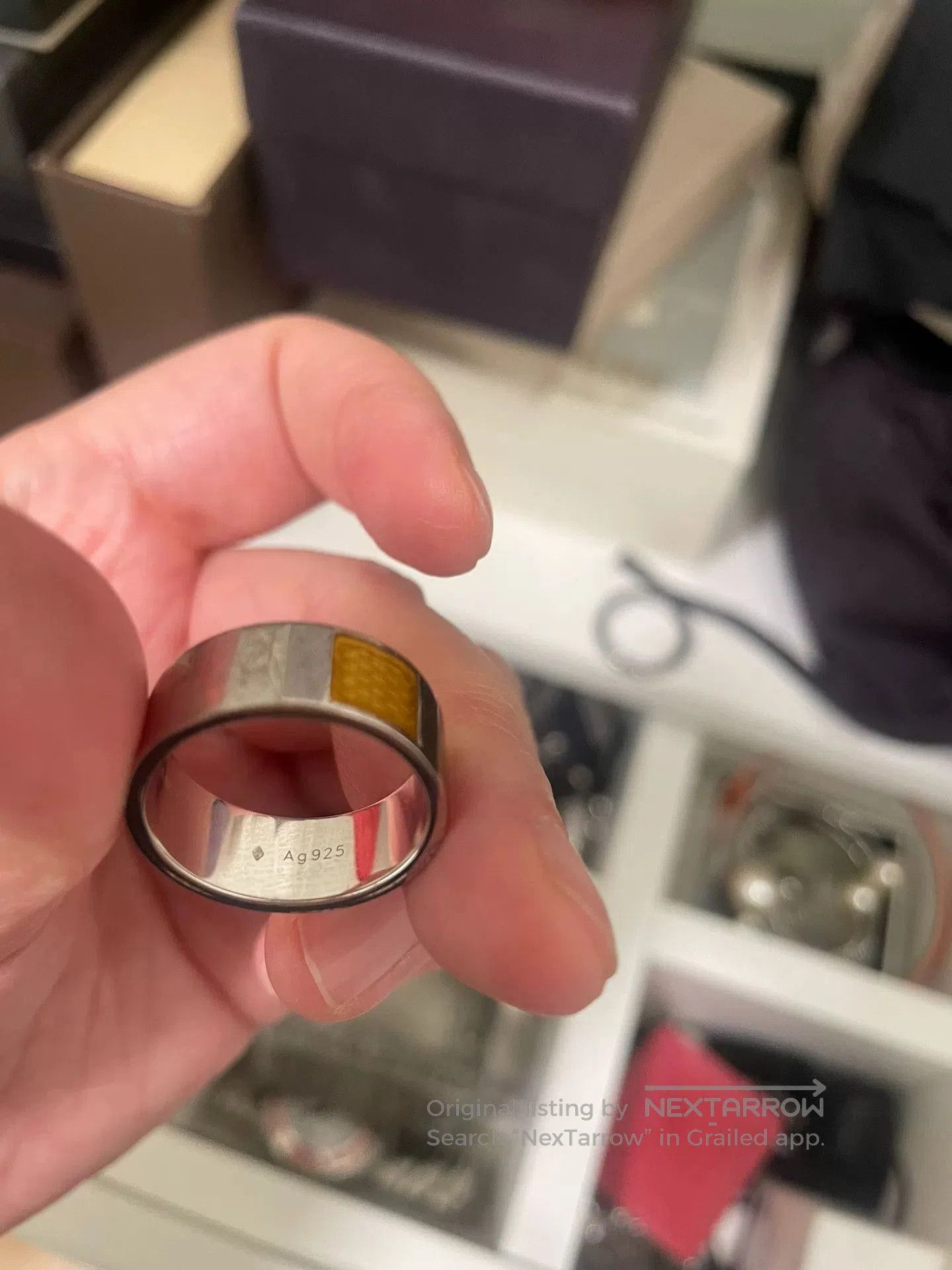 Louis Vuitton Louis Vuitton Ring Size S. Size ONE SIZE - 4 Thumbnail