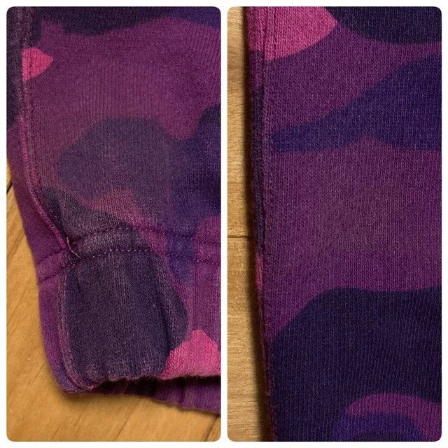 Bape BAPE Purple Camo sweat pants a bathing ape ★size L Size US 34 / EU 50 - 8 Thumbnail