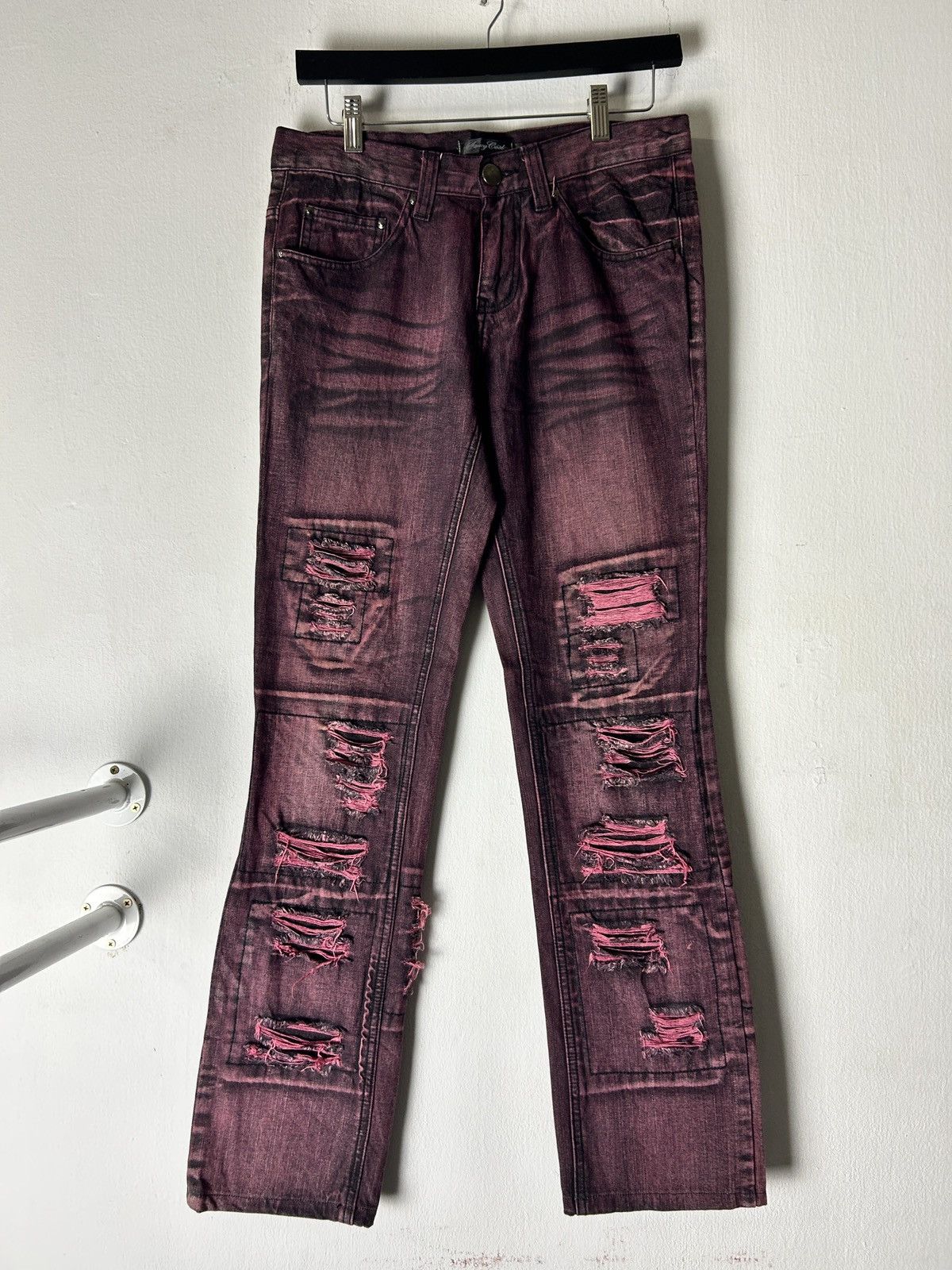 If Six Was Nine Saucy Cool Distressed Jeans lgb Goa Tornado Mart Style Size US 30 / EU 46 - 1 Thumbnail