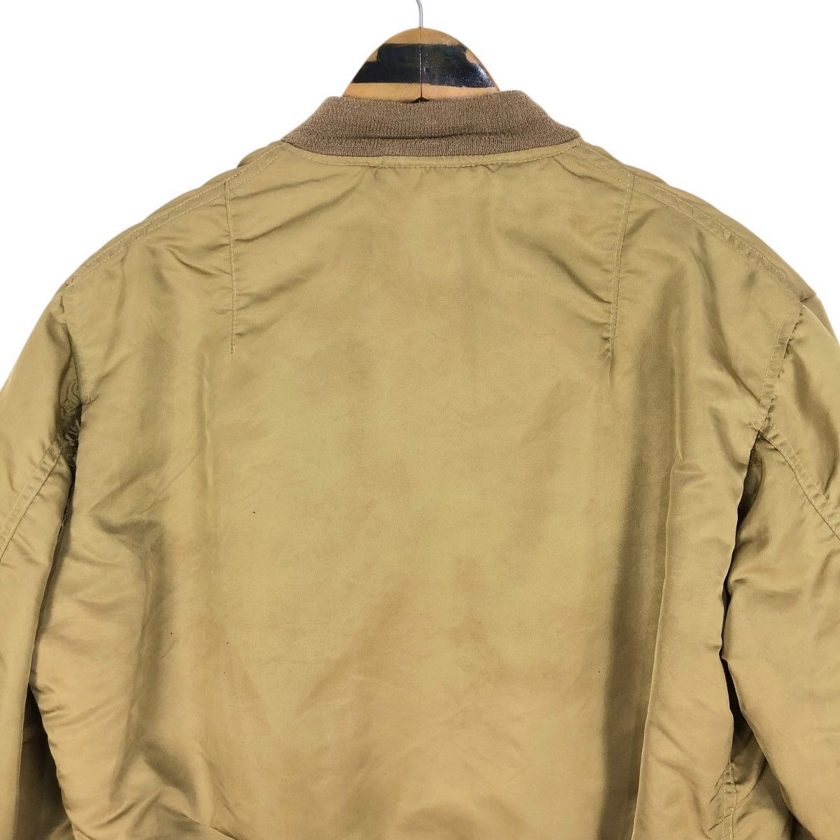 Alpha Industries Vintage 1993 Greenbrier Industries MA-1 Flight Jacket Size US M / EU 48-50 / 2 - 10 Thumbnail