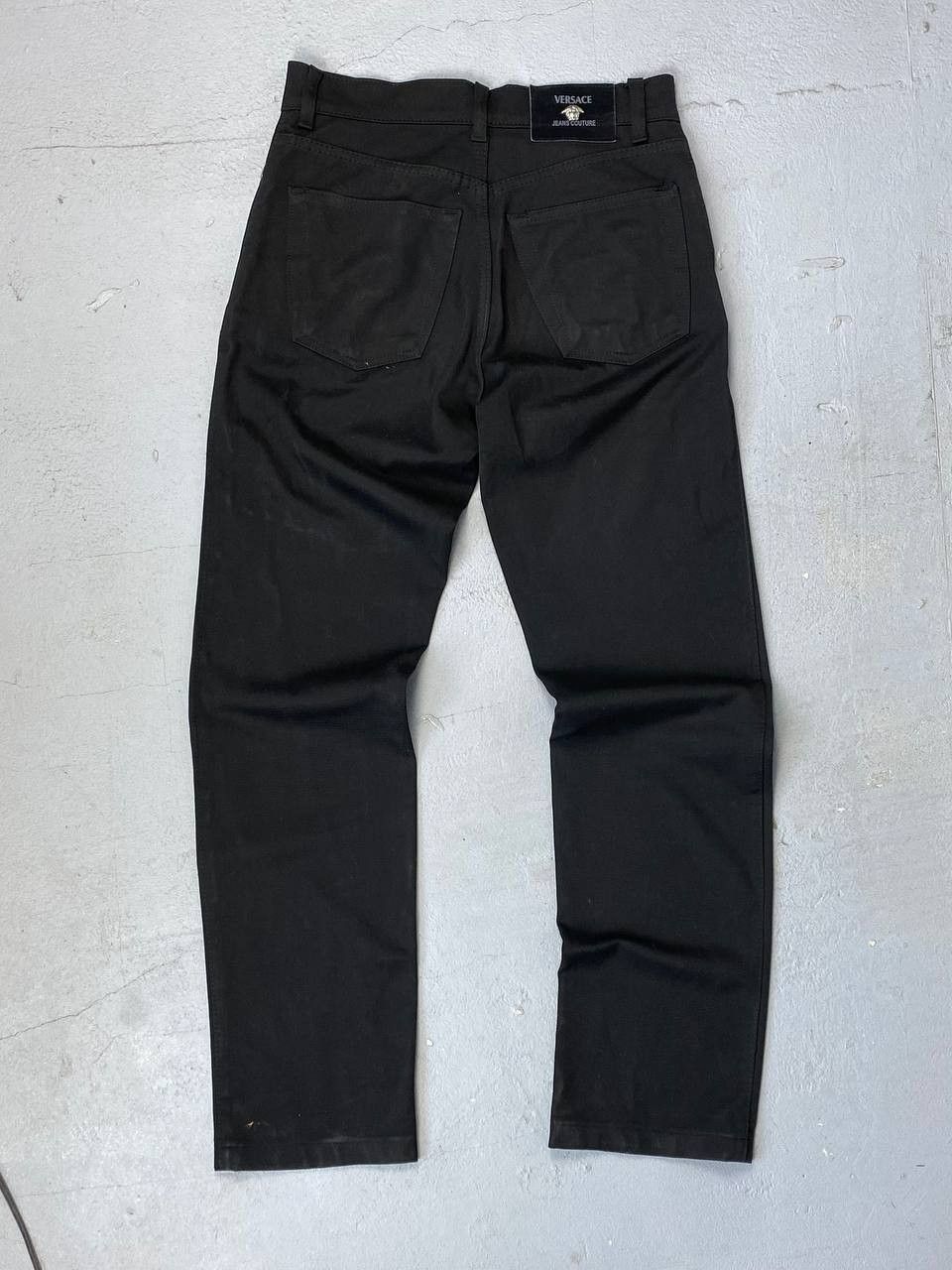 Versace × Versace Jeans Couture Versace Black Denim Jeans Size 28/32 Size US 28 / EU 44 - 9 Thumbnail