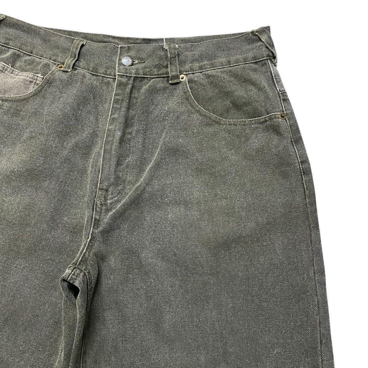 Japanese Brand Vintage OCTOPUSARMY Canvas Denim Baggy Jeans Size US 34 / EU 50 - 5 Thumbnail