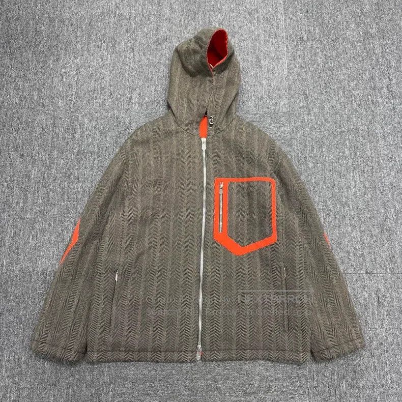 Hermes Hermes Contrast Color Patchwork Cashmere Jacket Size US M / EU 48-50 / 2 - 1 Thumbnail