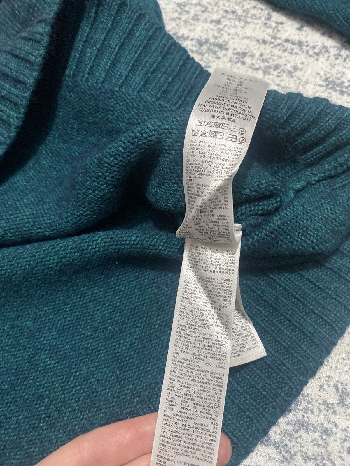 Diesel Diesel drip big logo knitwear Size US XL / EU 56 / 4 - 5 Thumbnail