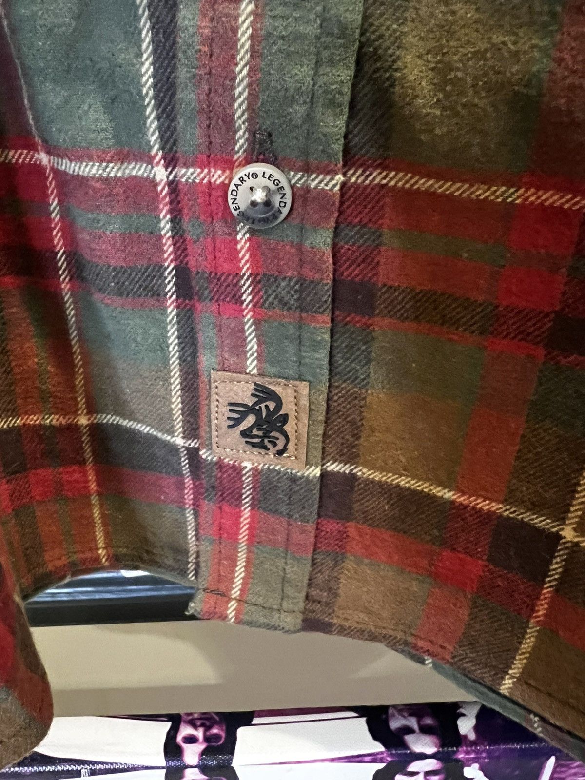 Hunter New with Tags Legendary Whitetails Buck Camp Large Flannel Size US L / EU 52-54 / 3 - 3 Thumbnail