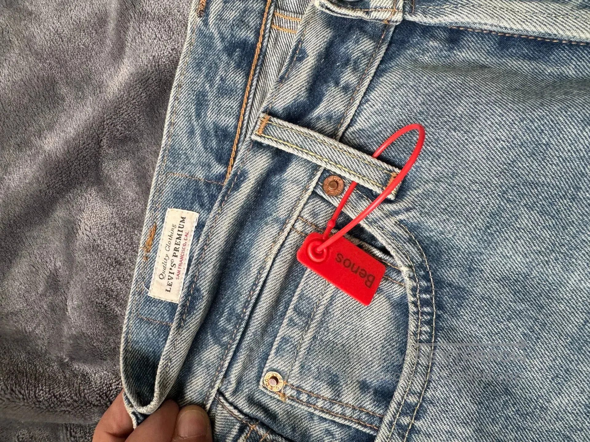 Levi's Levi's 501 Light Blue Jeans. Size US 30 / EU 46 - 5 Thumbnail