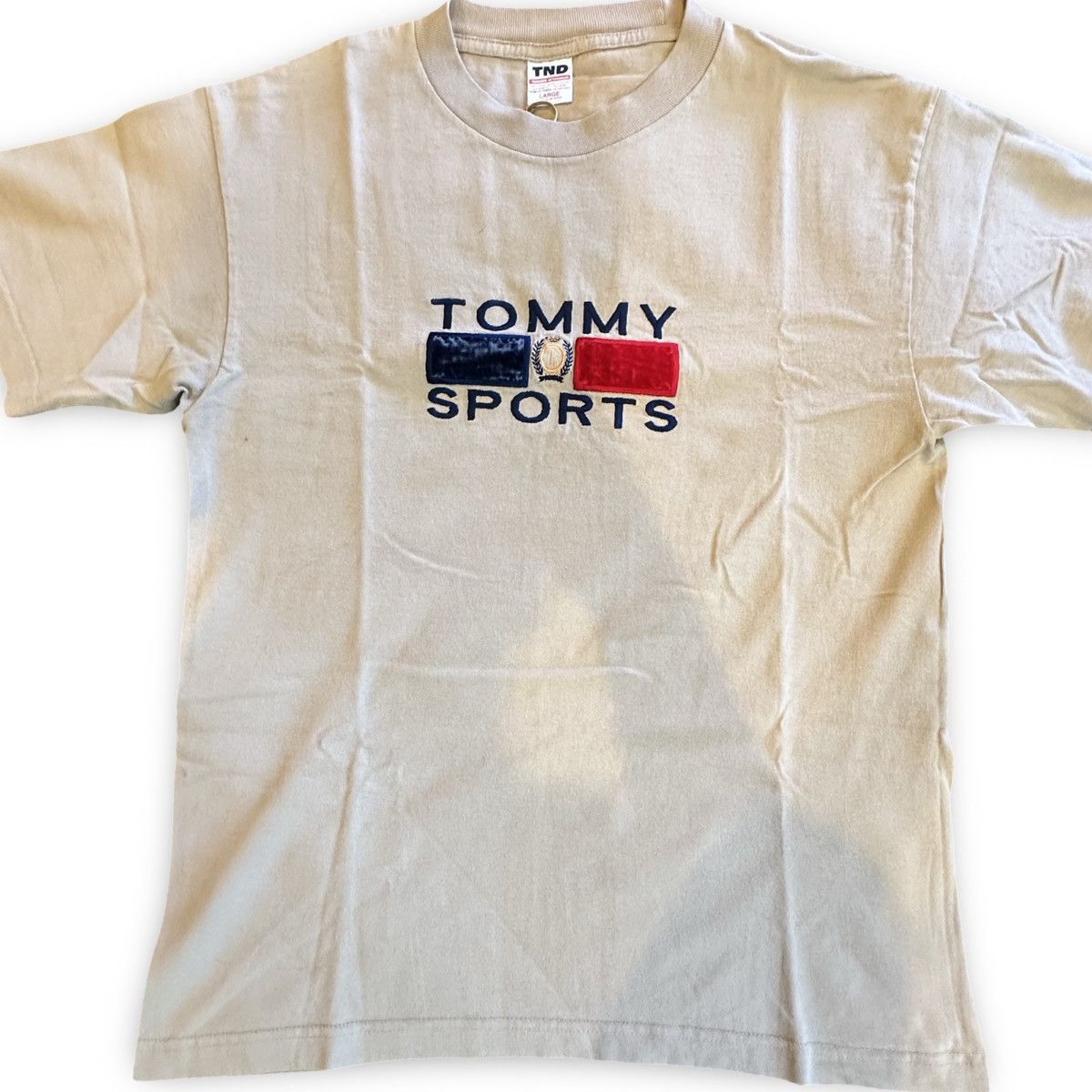 Vintage Vintage Bootleg Tommy Sports T Shirt Size US L / EU 52-54 / 3 - 2 Thumbnail