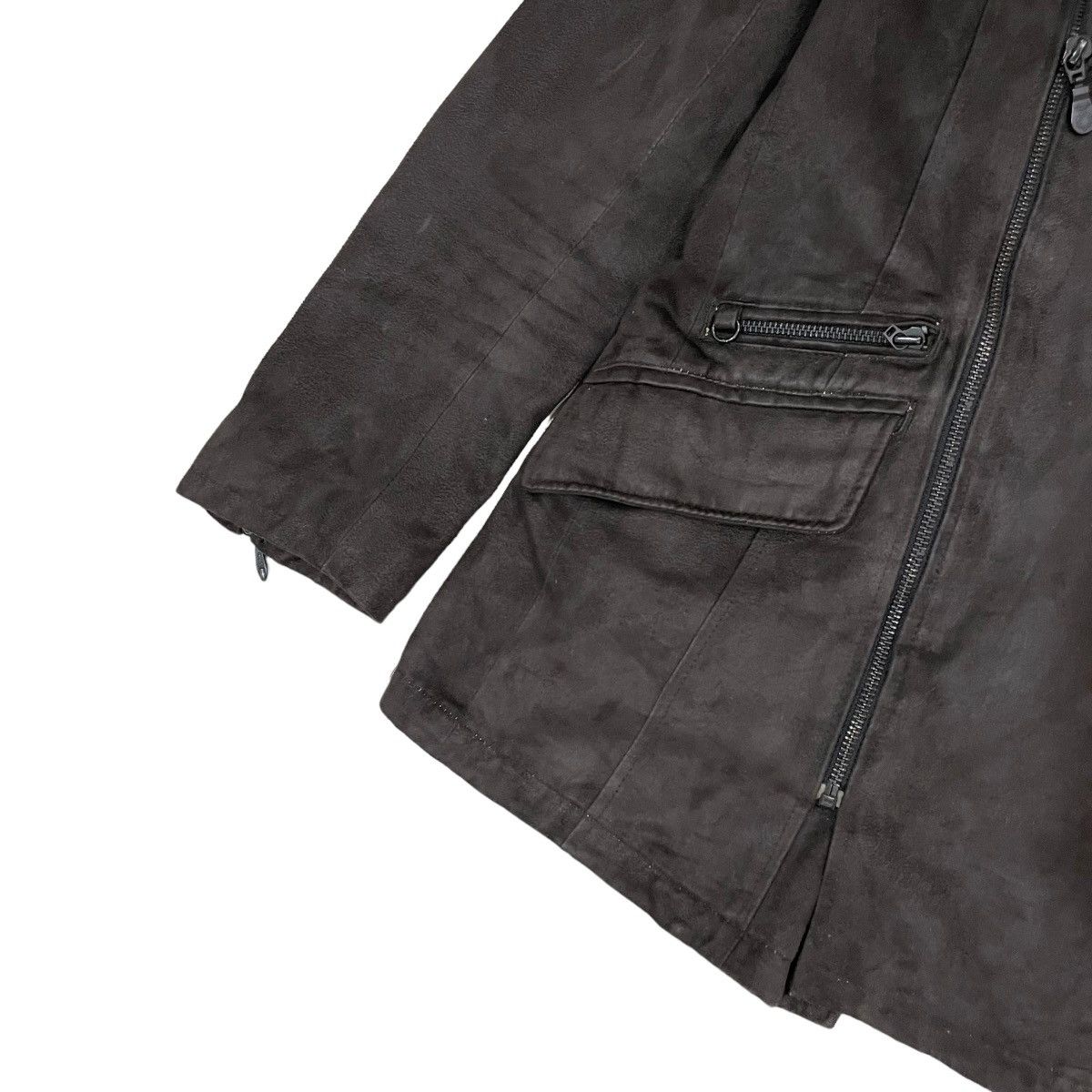 Japanese Brand Vintage Tornado Mart Synthetic Leather Part Jacket Size M / US 6-8 / IT 42-44 - 7 Thumbnail
