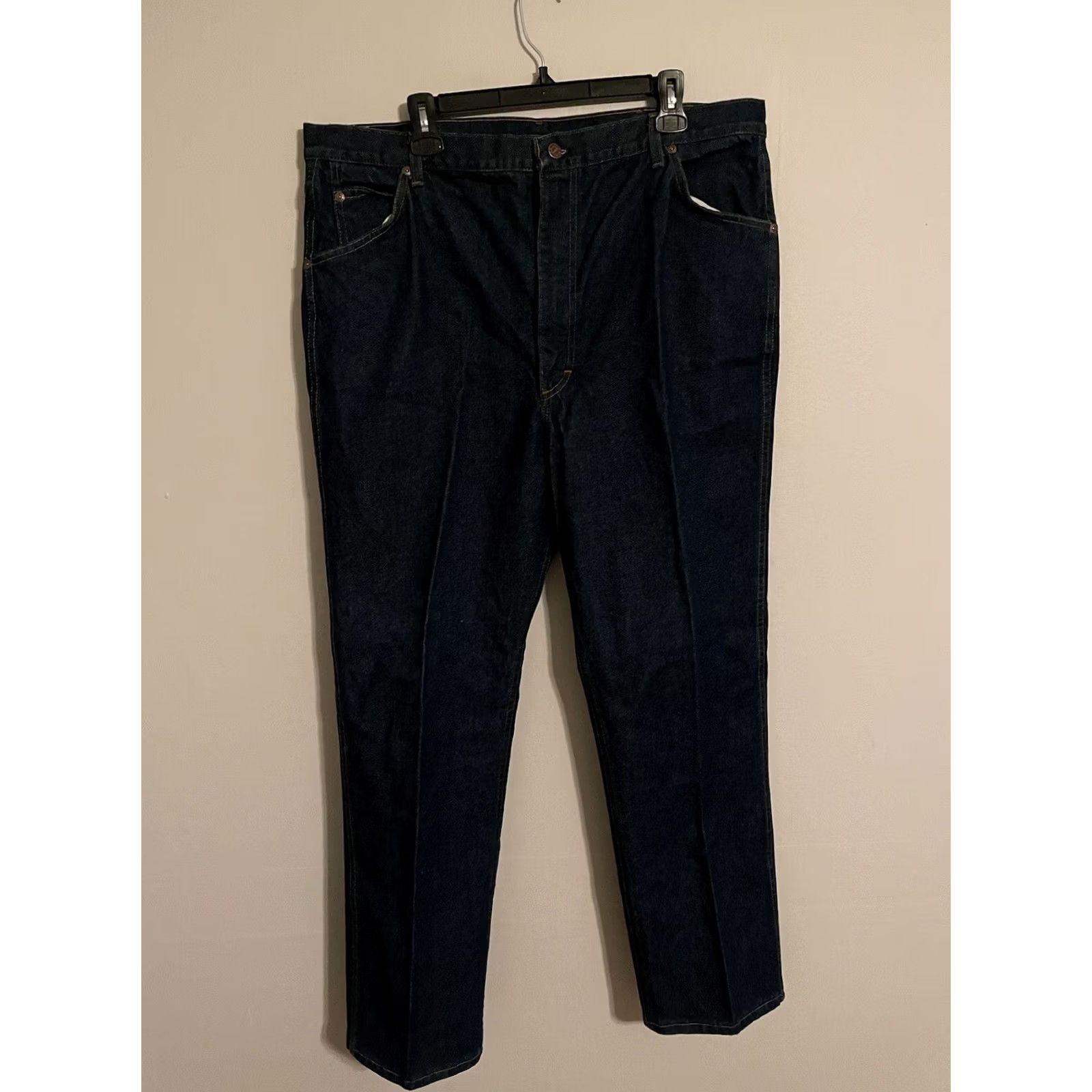 Vintage VINTAGE Roebucks Sears Denim Jeans USA 14 Oz Straight 41x32 New Men's Size US 41 - 3 Thumbnail