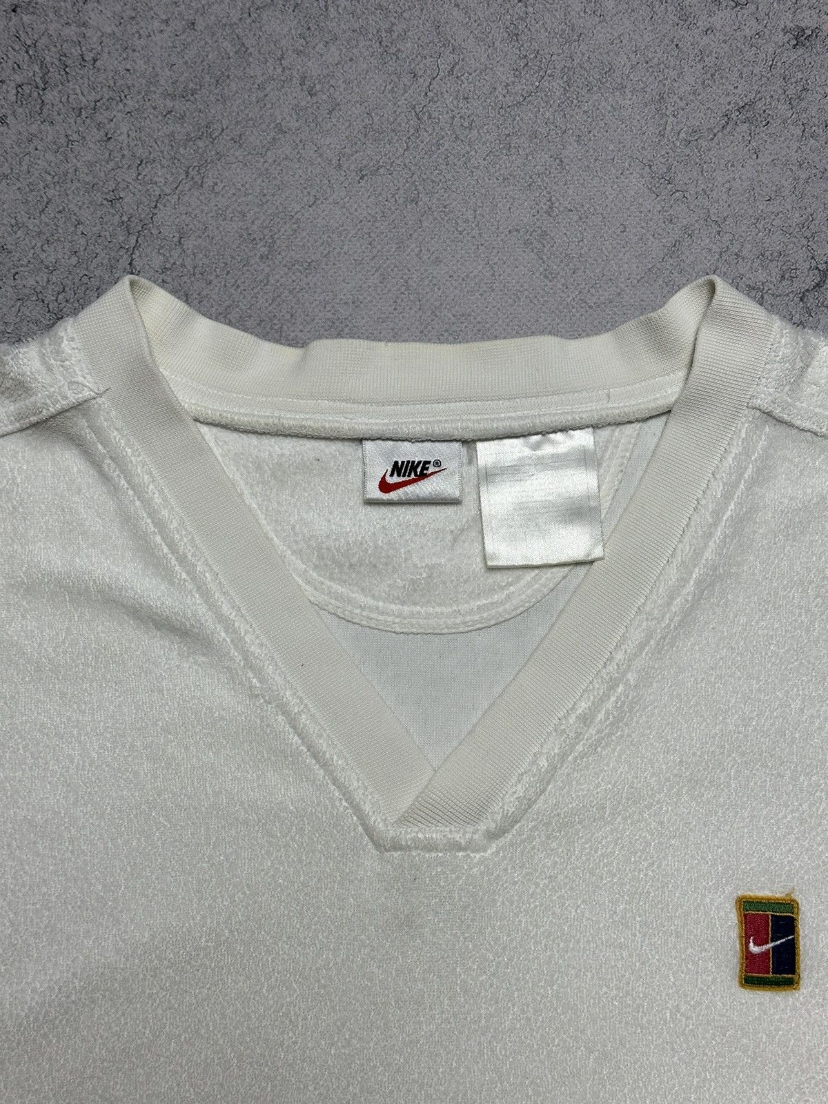 Nike Vintage 90s Nike Challenge Court Terry Tennis Vest Size US XL / EU 56 / 4 - 6 Thumbnail