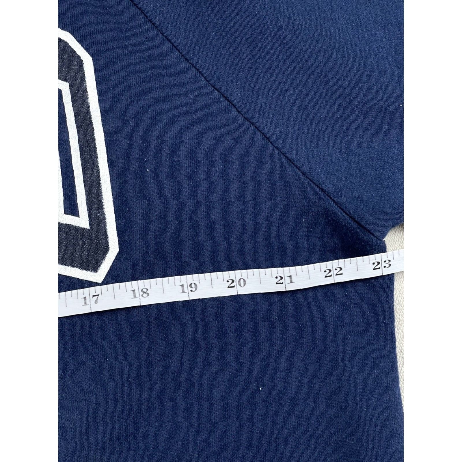Vintage VINTAGE Screen Stars XL Blue Oxford University Crewneck Sweatshirt Crew Neck Cotton Logo USA 80s 90s Long Sleeve Men Shirt Size US XL / EU 56 / 4 - 6 Thumbnail