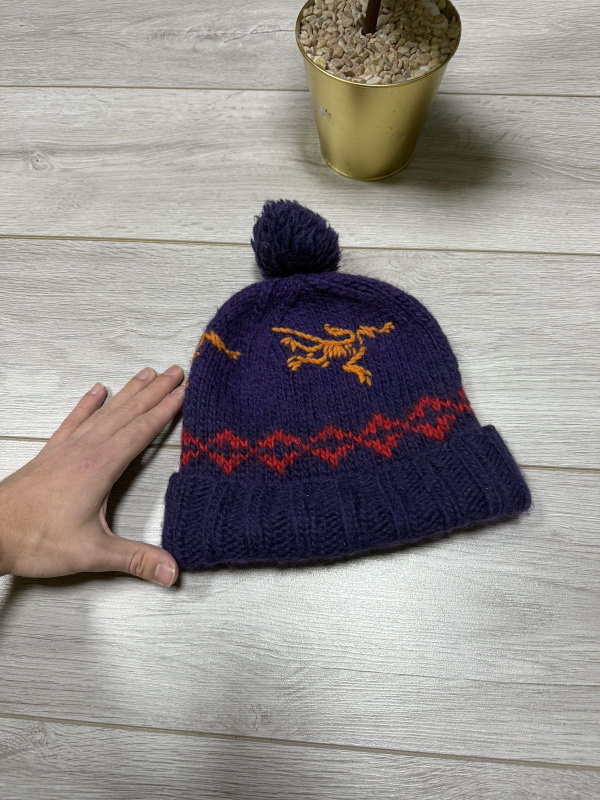 Arc'teryx Arxteryx knitted big bird wool beanie hat Size ONE SIZE - 3 Thumbnail