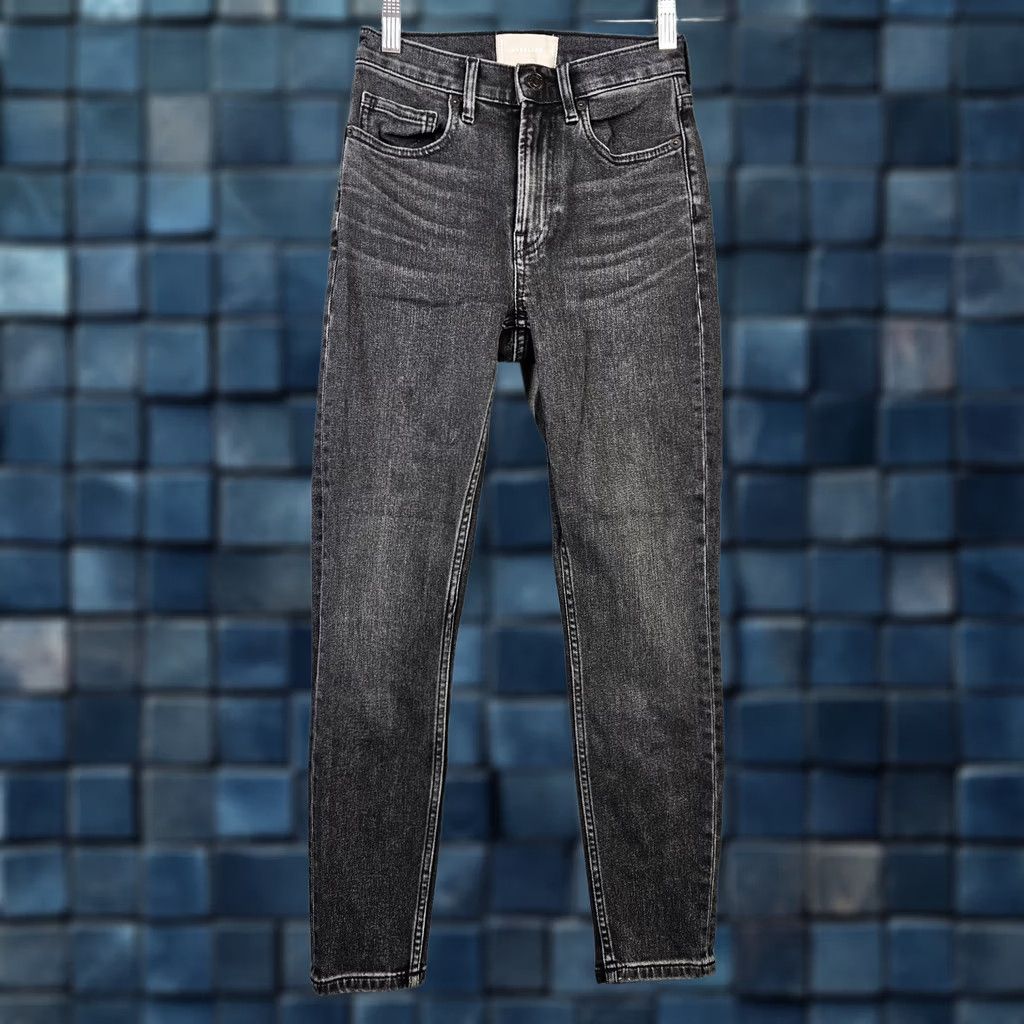 Everlane Everlane Dark Wash Skinny Jeans Size 24 Women's Cotton Elastane Denim Vintage? No Size 42" / US 20 - 1 Thumbnail