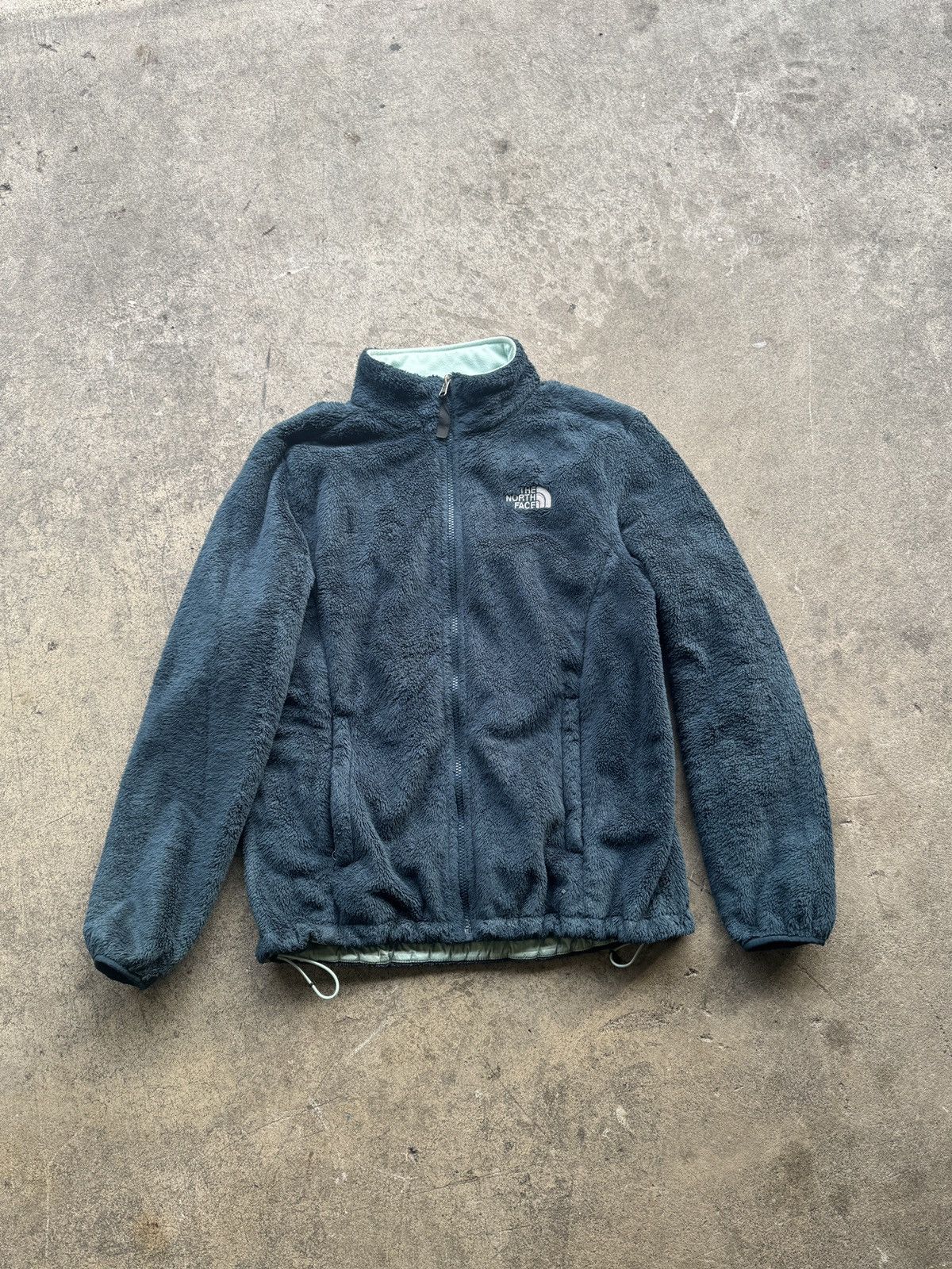 The North Face The North Face Fuzzy Osito Teal Blue Zip Up Fleece Jacket Size L / US 10 / IT 46 - 1 Thumbnail
